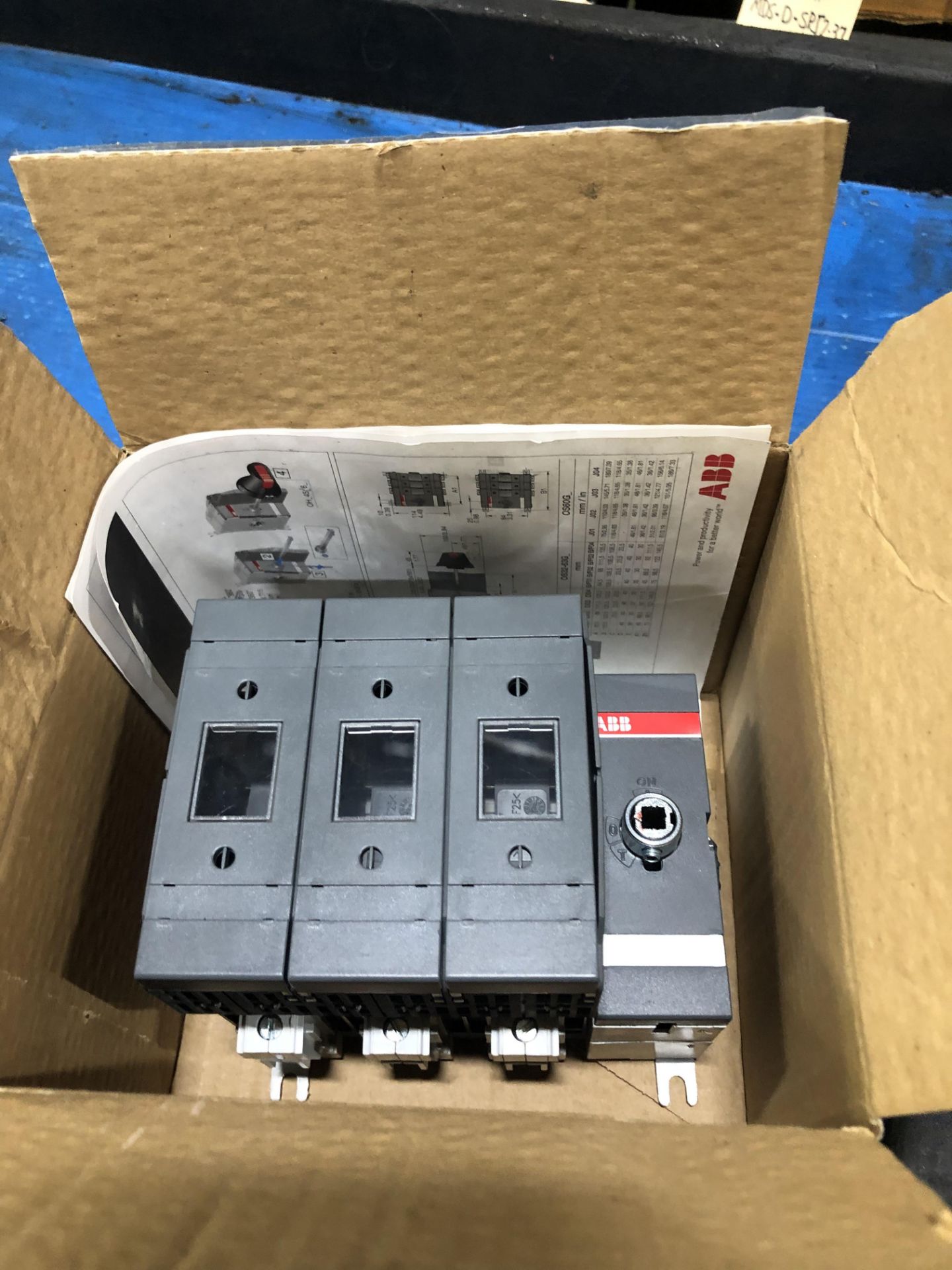 NEW ABB Fuse Switch, OS60GJ30