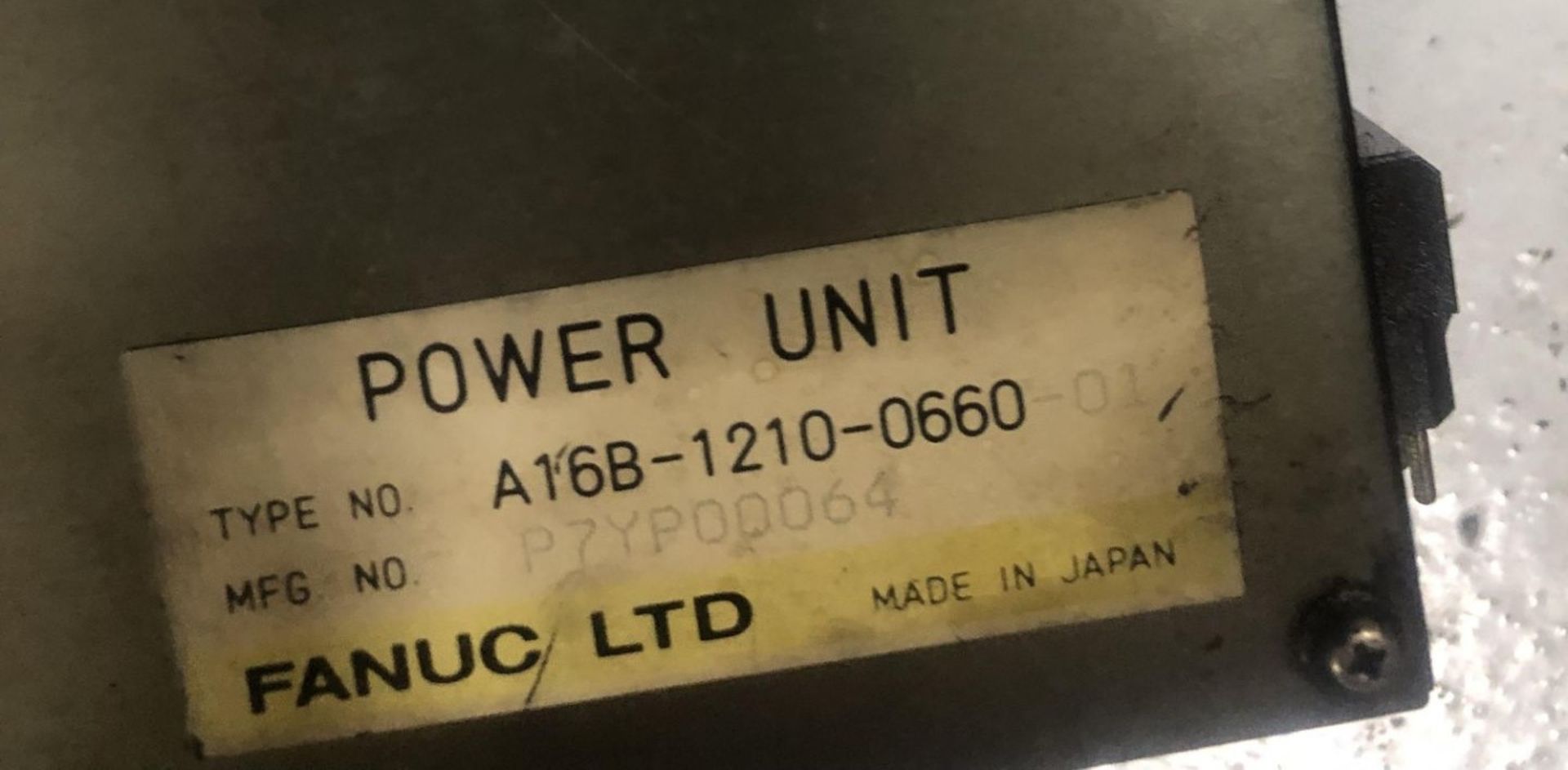 LOT OF 2 Fanuc Power Supplies, A16B-1210-0660 & A16B-1211-0850 - Image 8 of 8