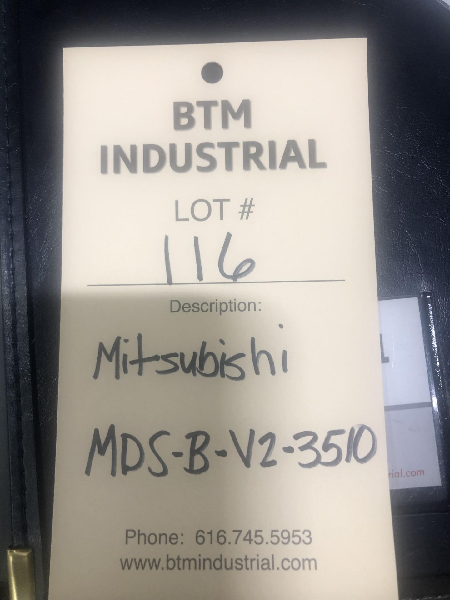 Mitsubishi Servo Amplifier, MDS-B-V2-3510 - Image 4 of 5