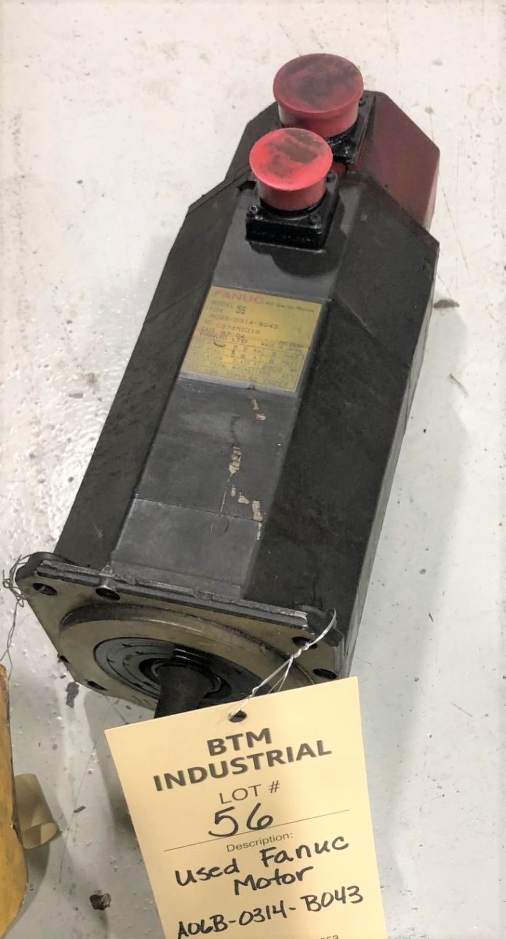 Fanuc AC Servo Motor, A06B-0314-B043 - Image 4 of 5