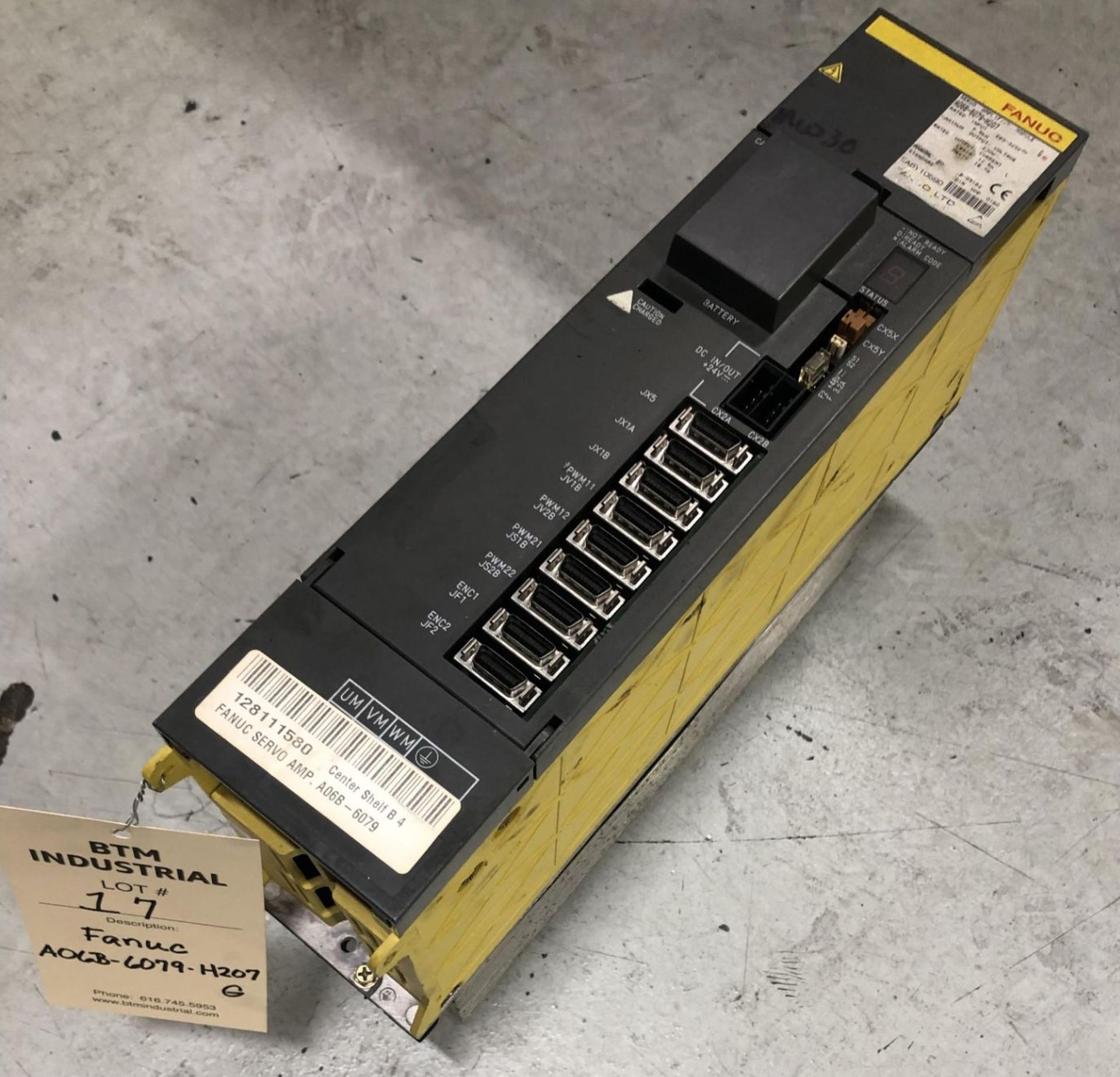 Fanuc Servo Amplifier, Type# A06B-6079-H207