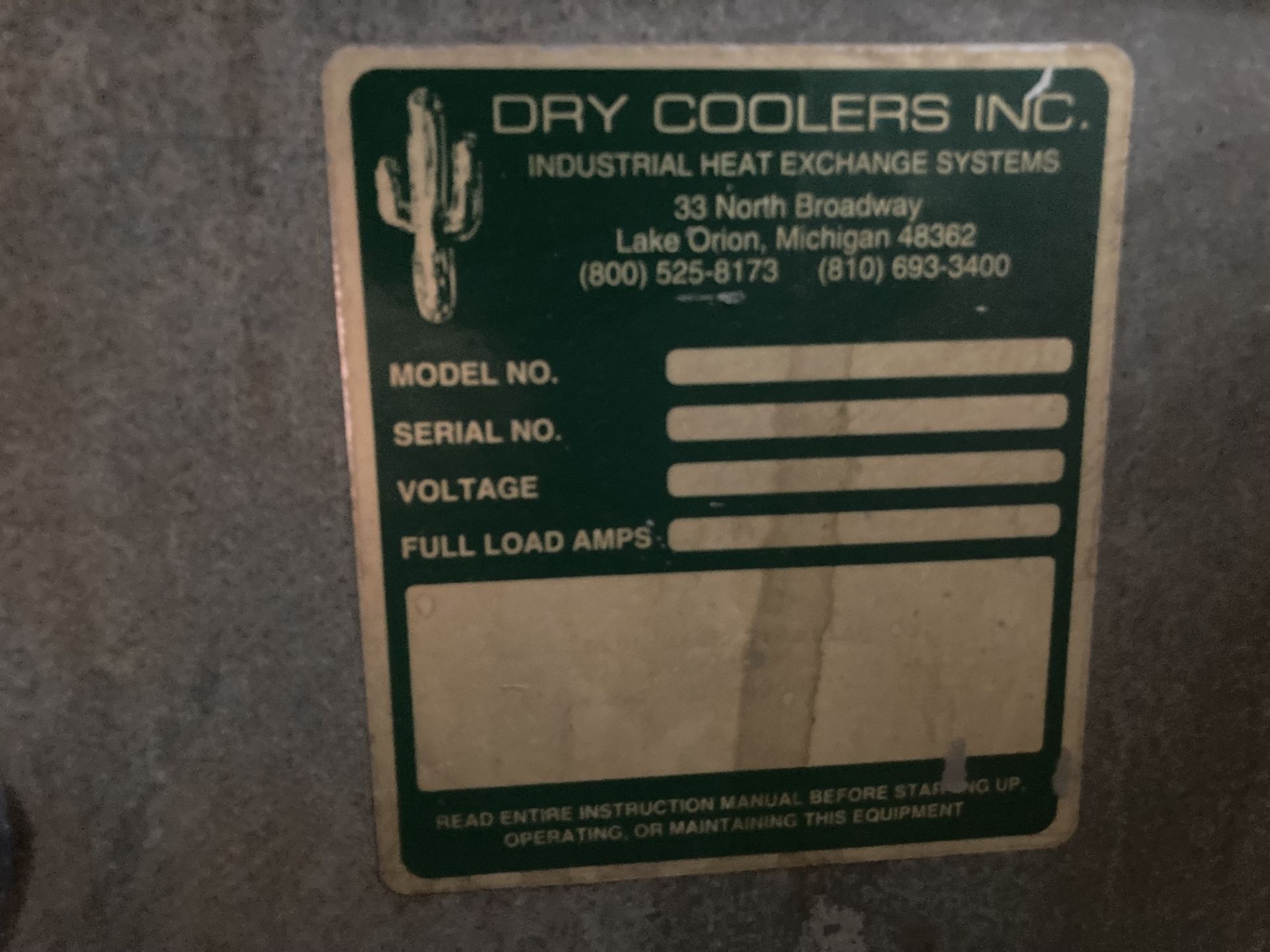 Dry Coolers Industrial Heat Exchange System - Image 6 of 6