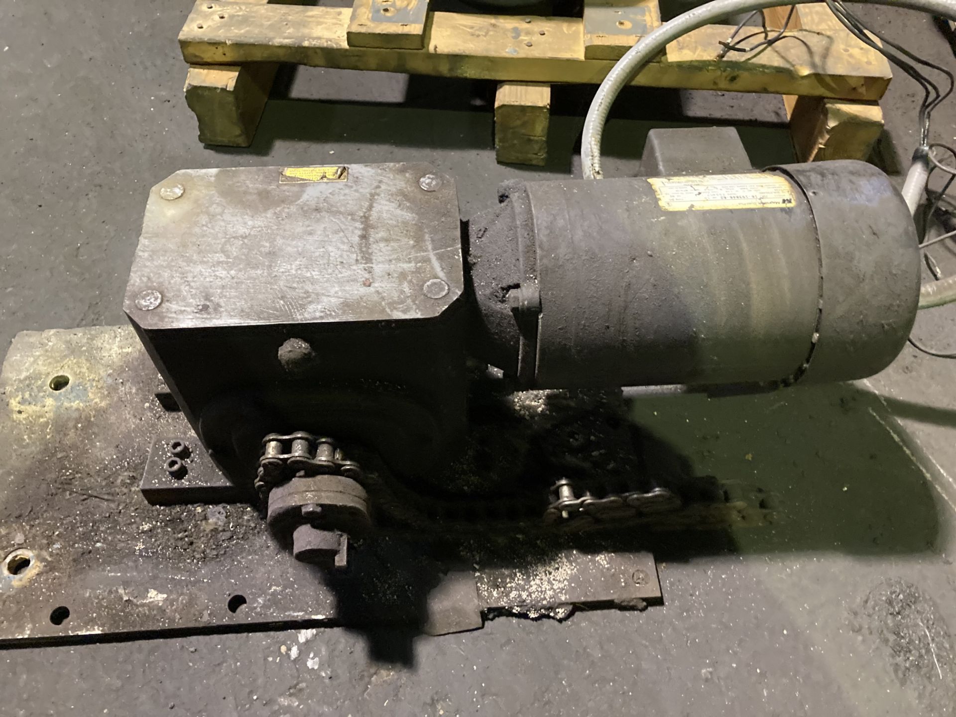 1 HP Motor with Gear Reducer