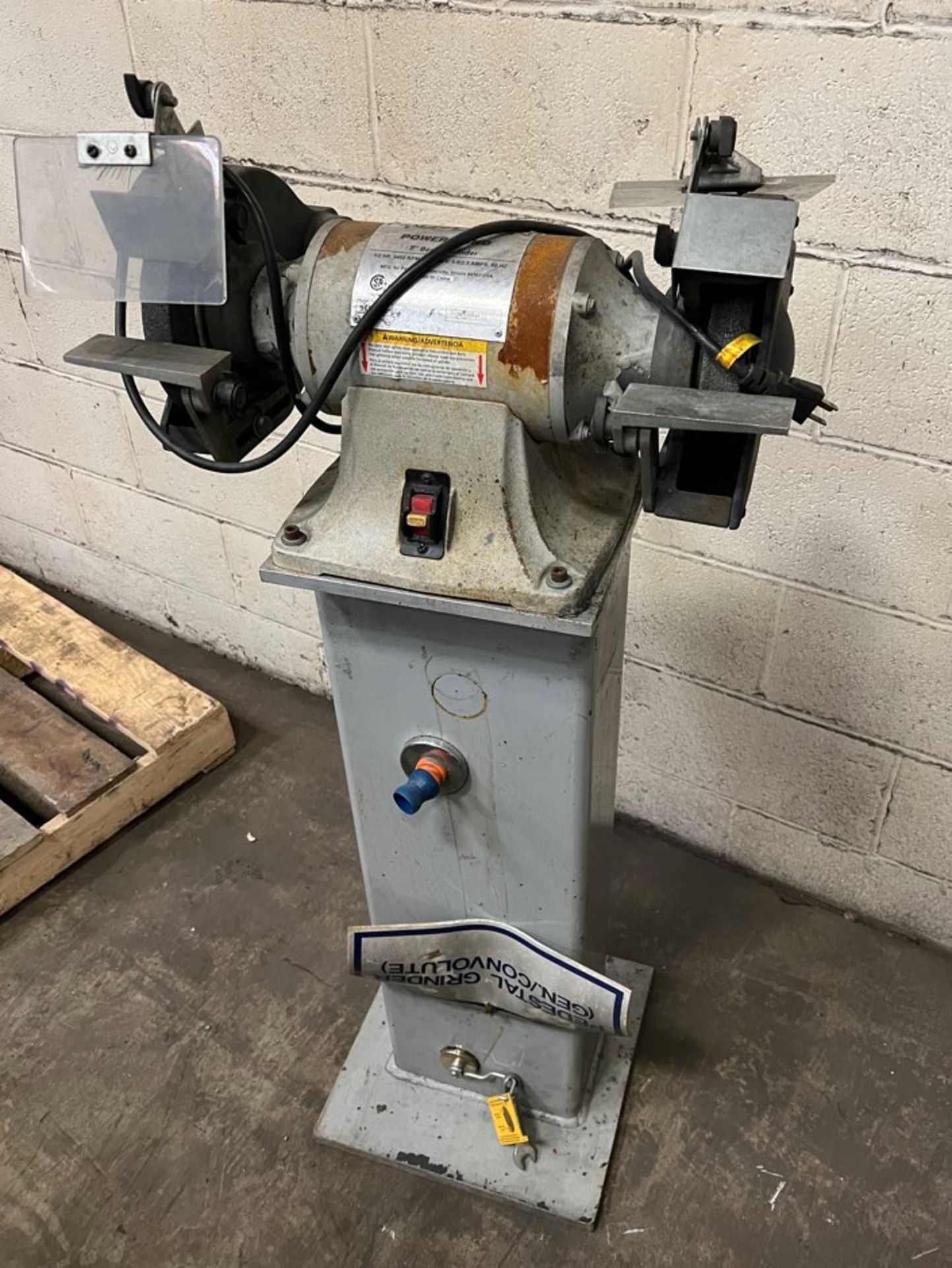 7" Palmgren D.E. Bench Grinder