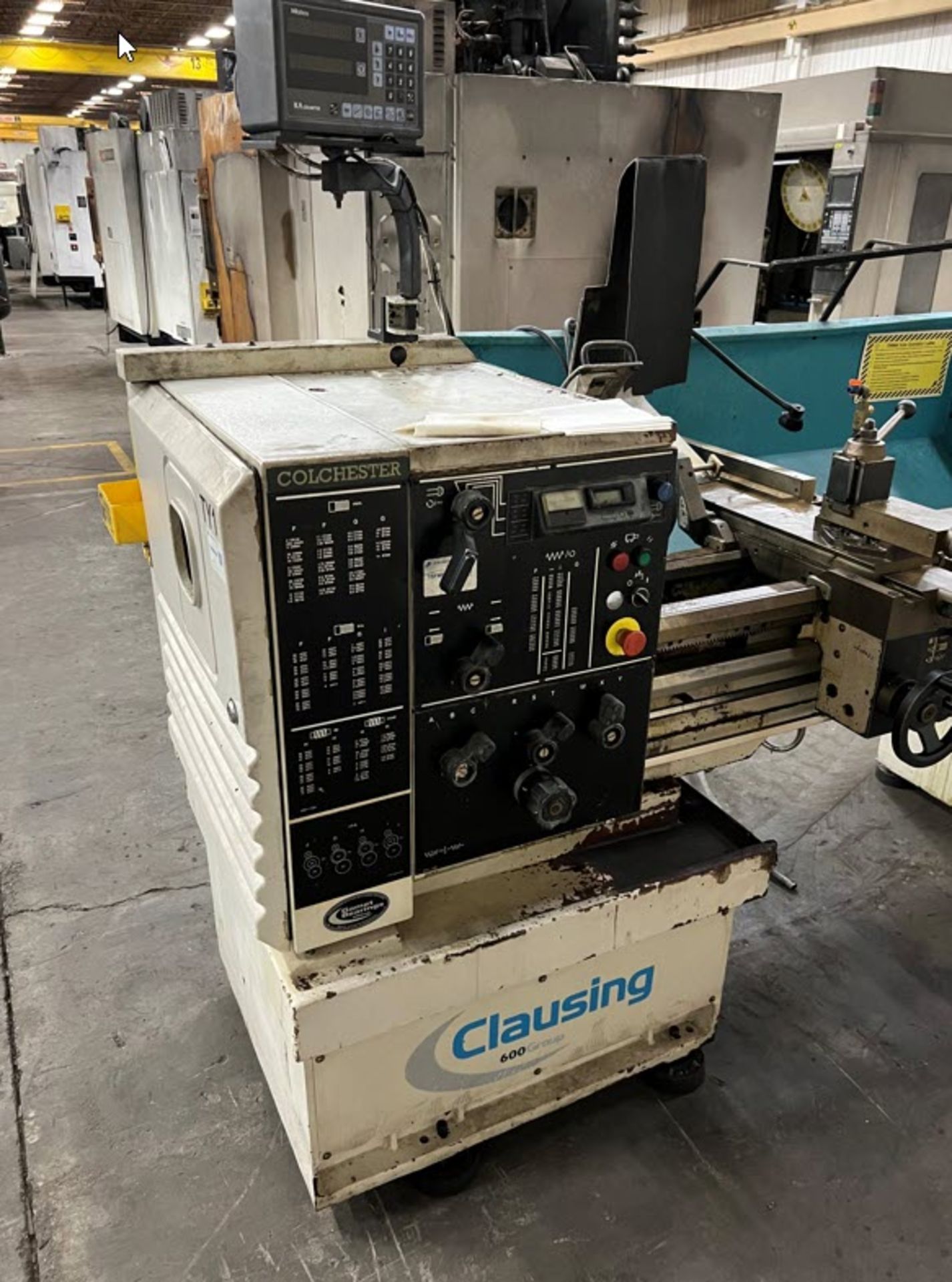 *New 2007* Clausing Colchester 15" Tool Room Lathe w/ DRO - Image 11 of 19