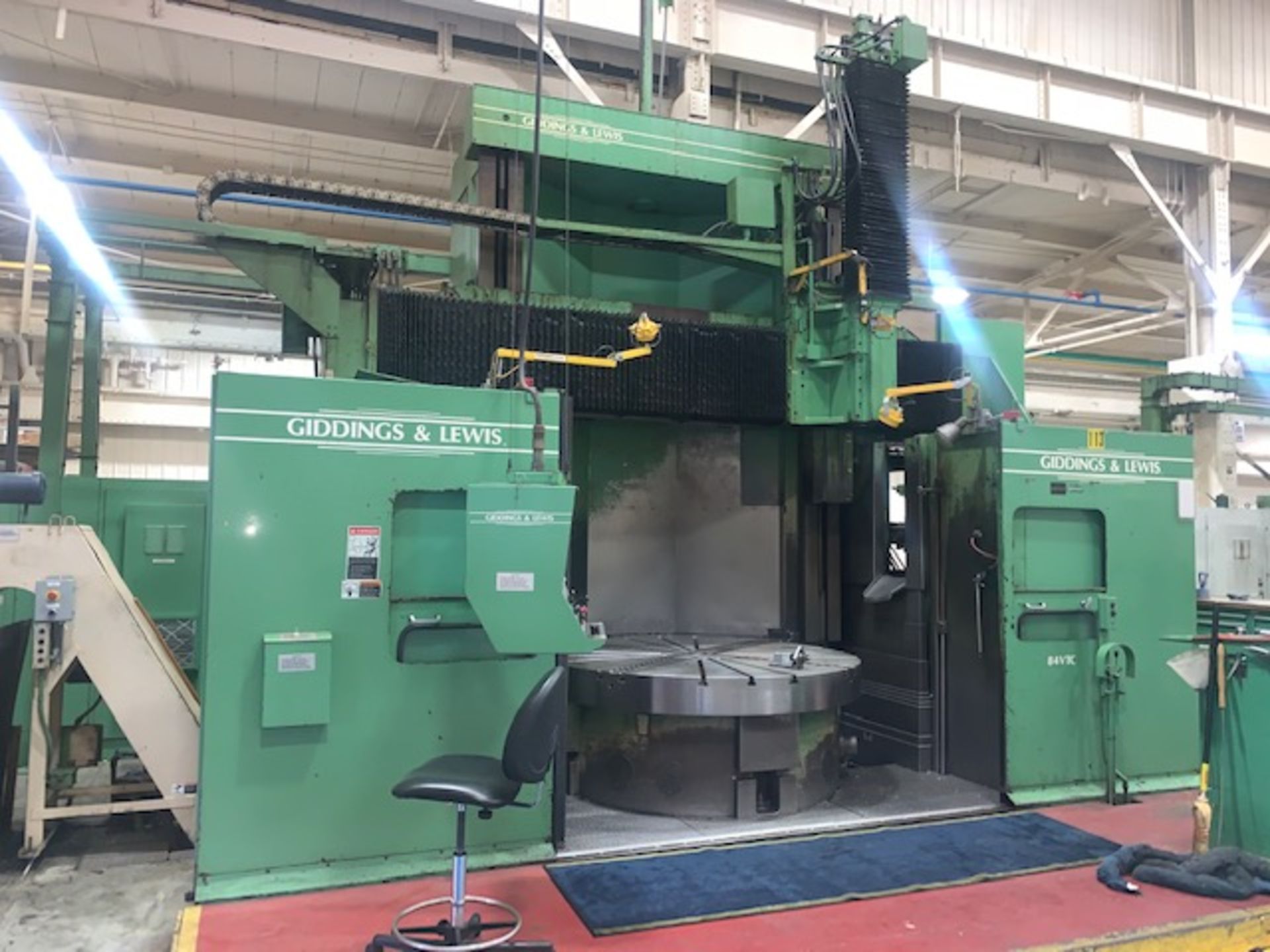 84" Giddings & Lewis CNC VTL