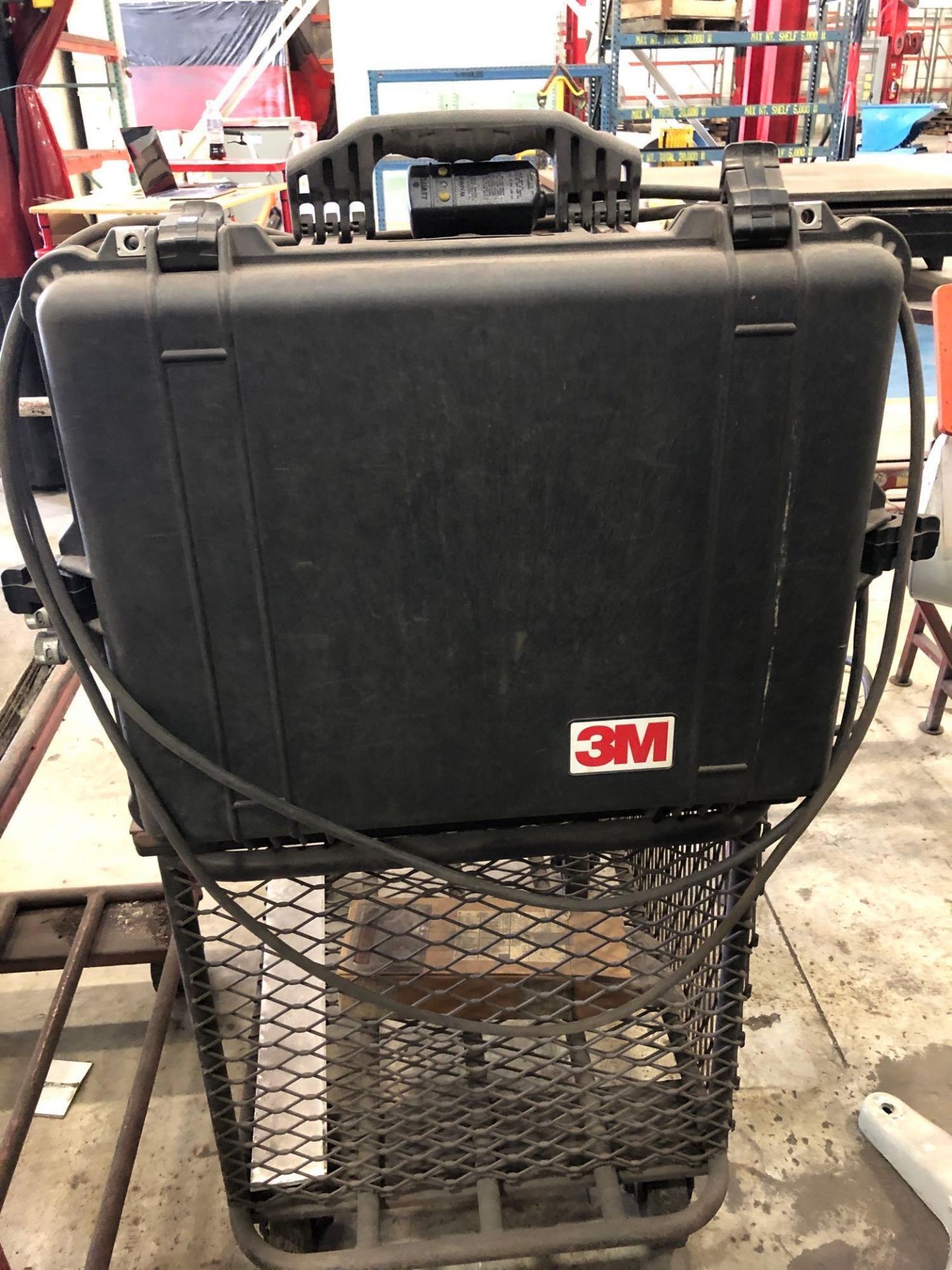 Steel Roll Around Cart w/ 3M Model: 5700 Co Monitor Air Purification System - Image 7 of 28