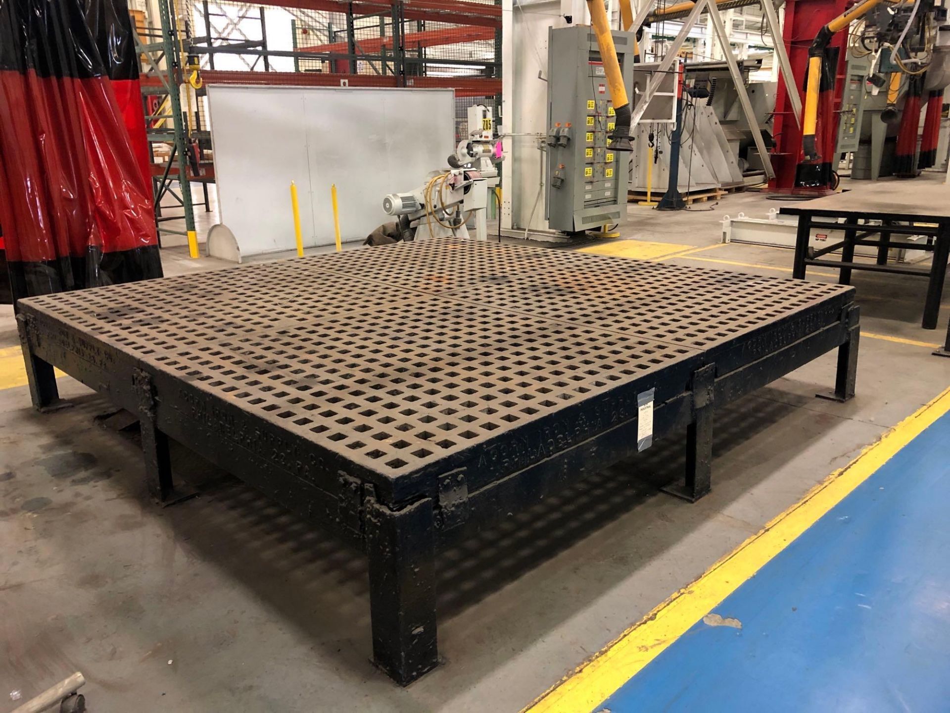 10ft x 10ft Acorn Welding Table w/ HD Steel Stand - Image 2 of 3