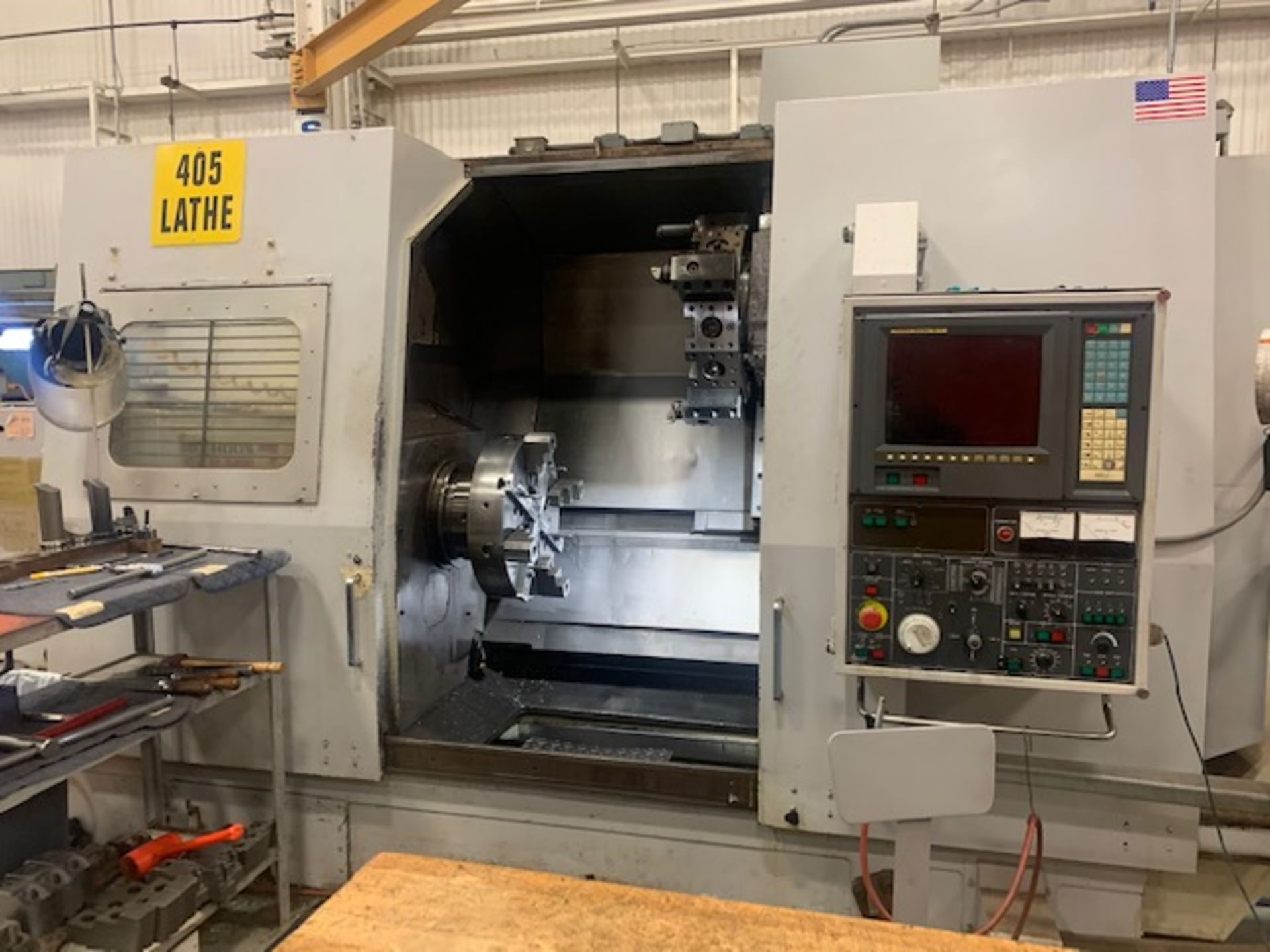 Methods Slant / Dianichi #7A CNC Lathe w/ Fanuc 15-TF