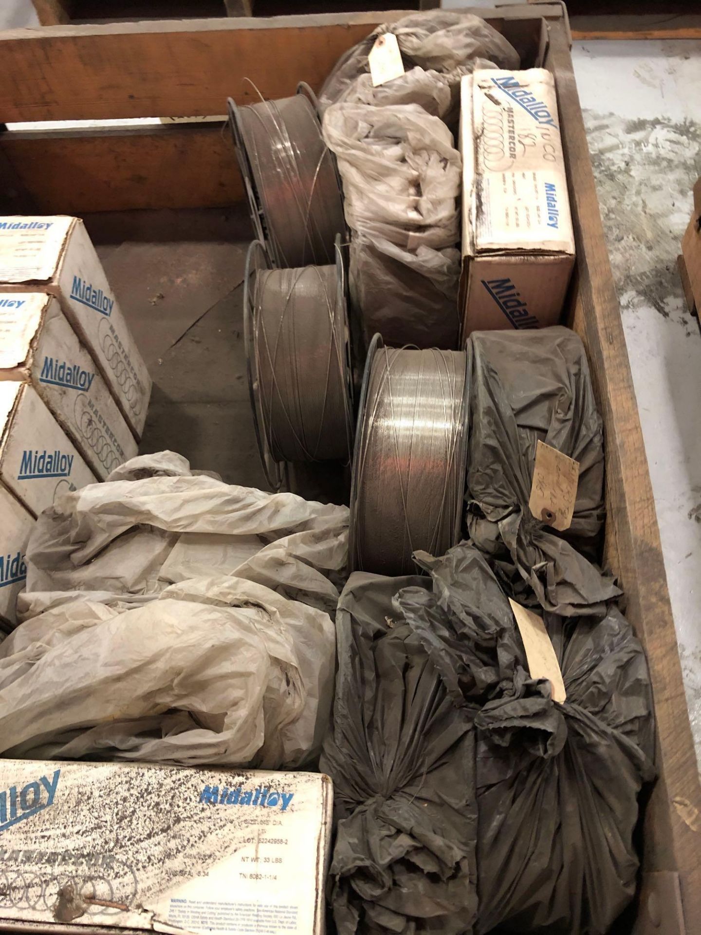 Lot of (17) Midalloy .045in Diameter Welding Wire Spools - Image 5 of 6