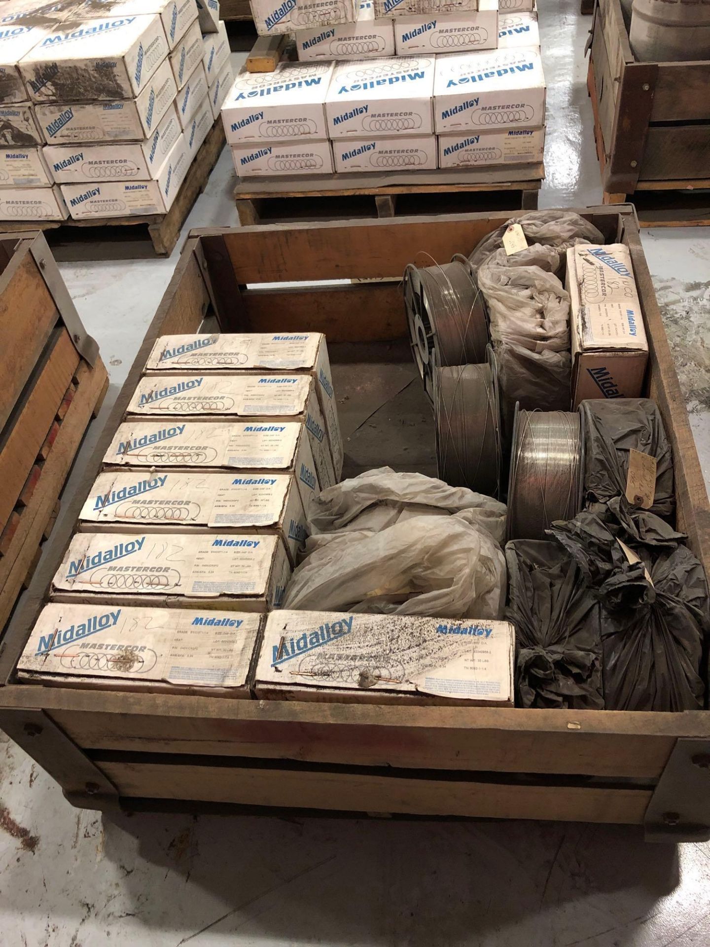 Lot of (17) Midalloy .045in Diameter Welding Wire Spools - Image 2 of 6
