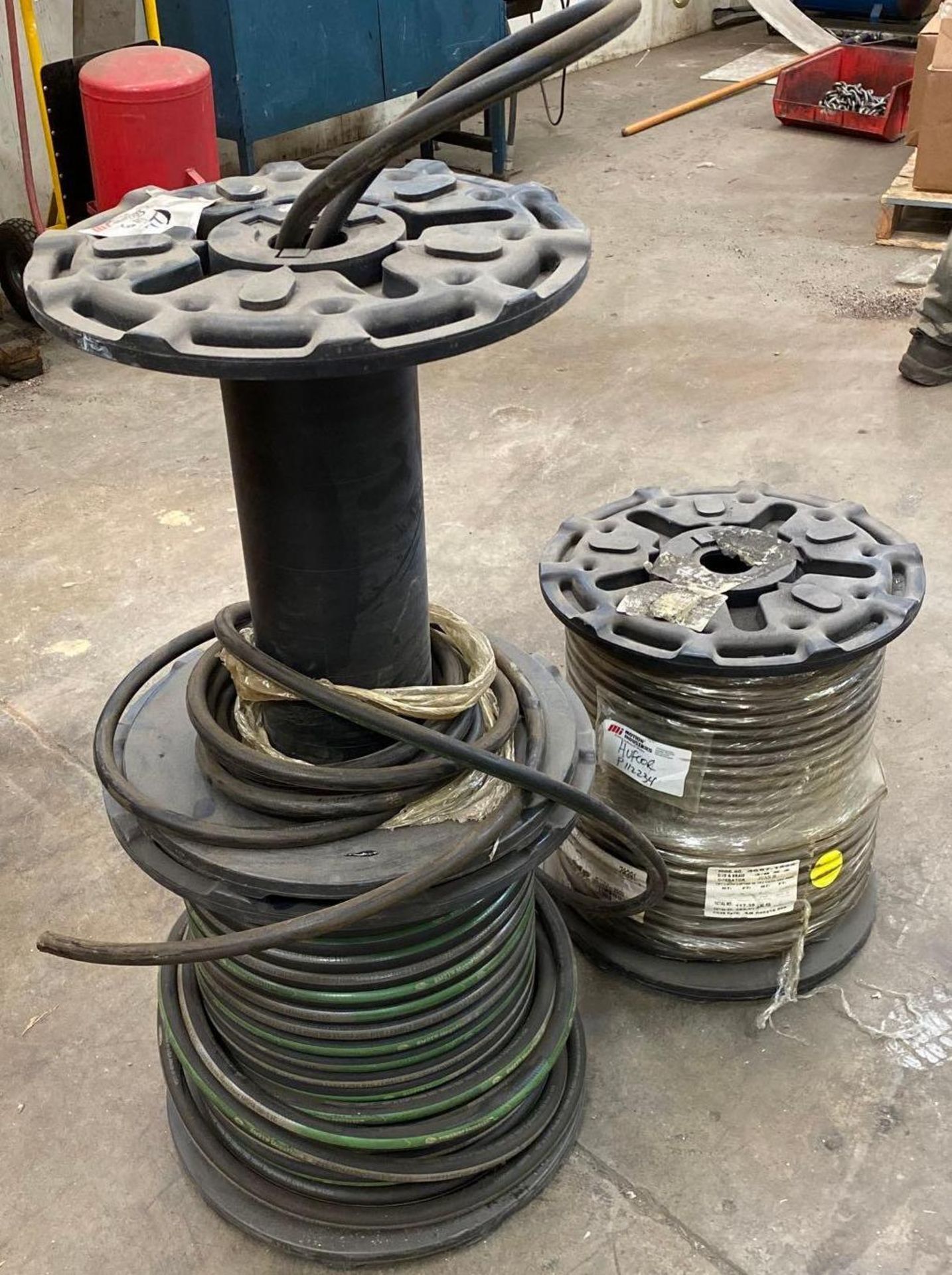 Lot of Hose on Plastic Spools - Image 2 of 4