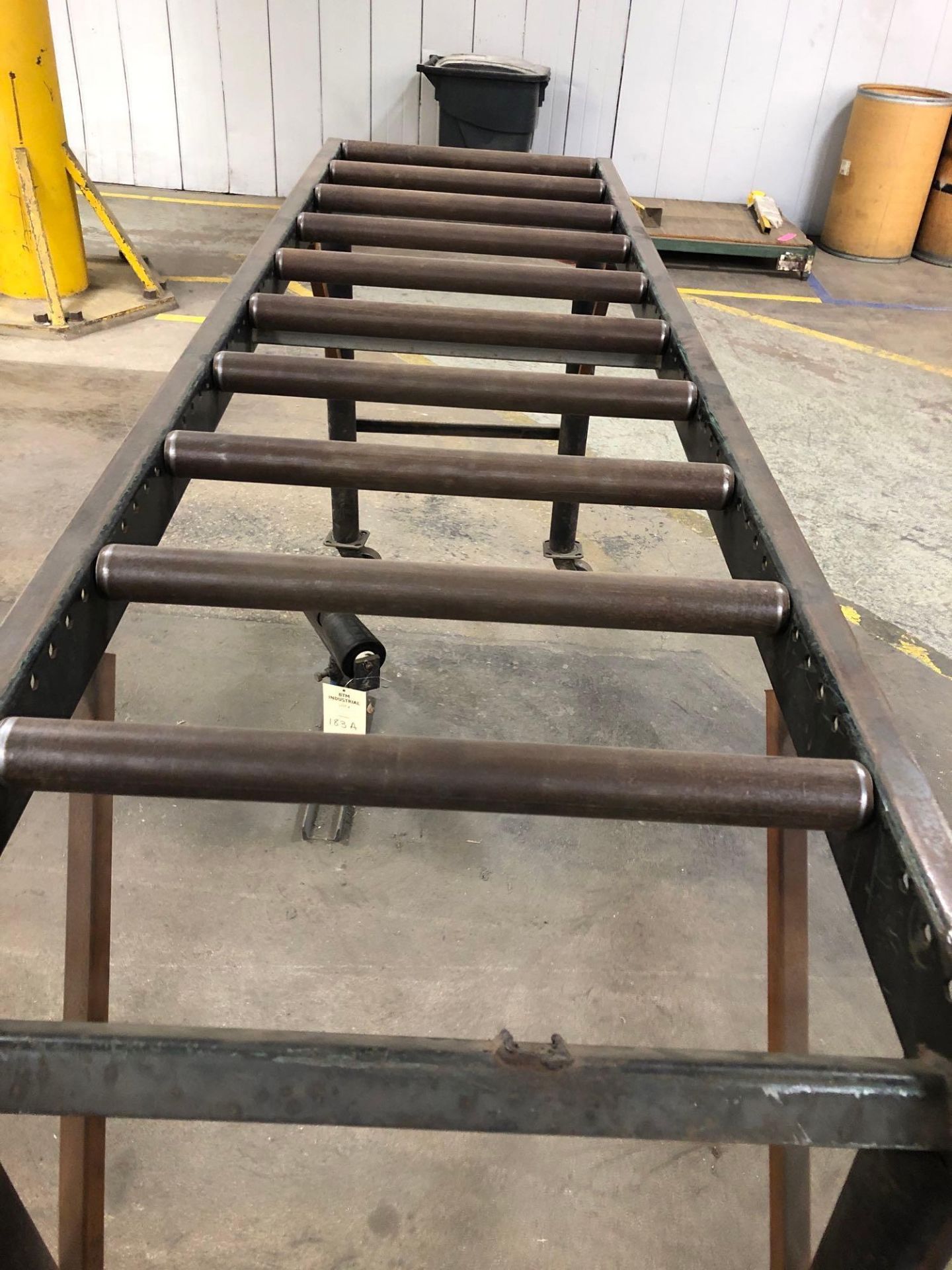 26" x 94" Roller Conveyor w/ Steel Stand - Image 5 of 5