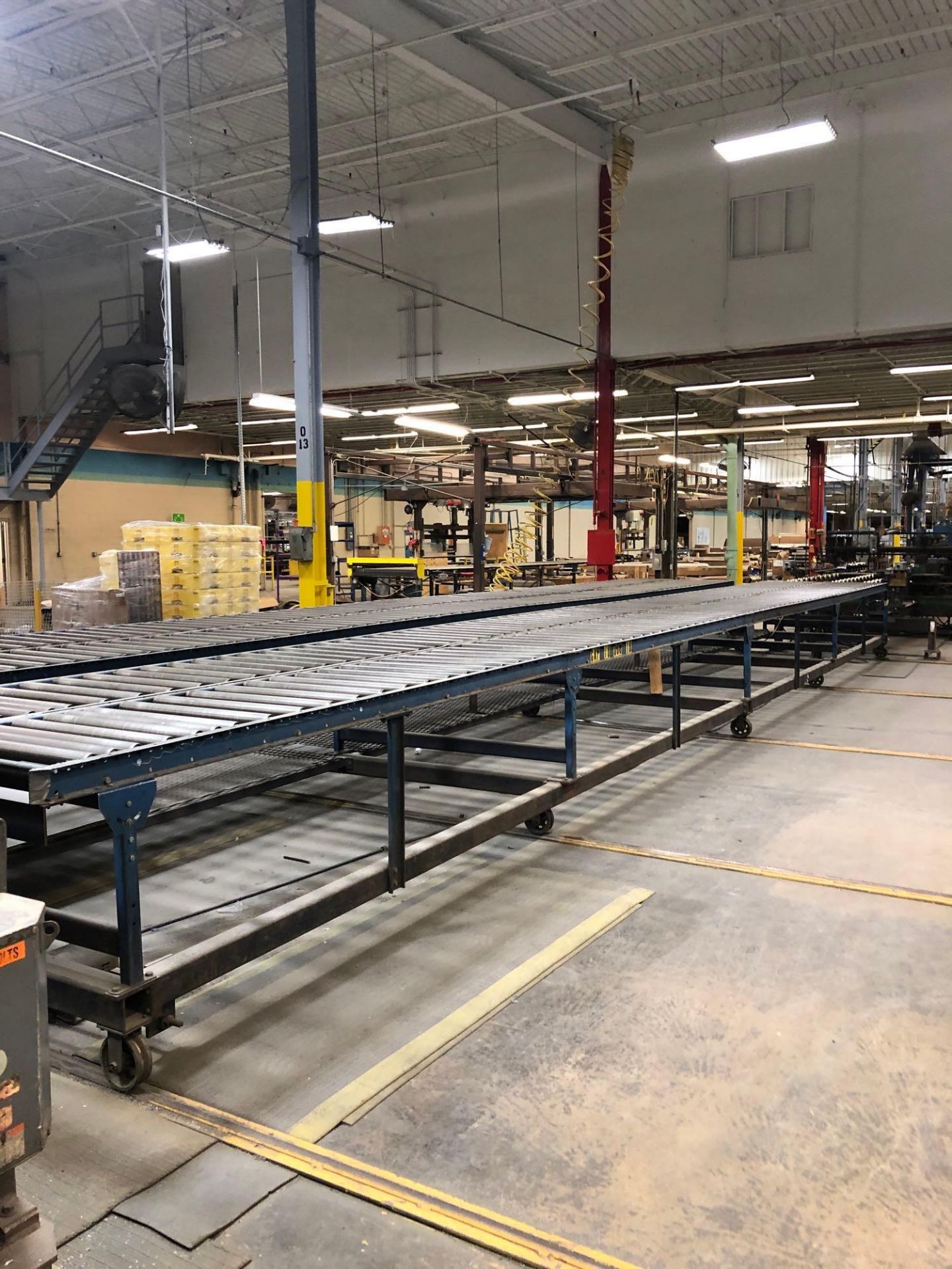 30" Wide Roller Conveyor Sections