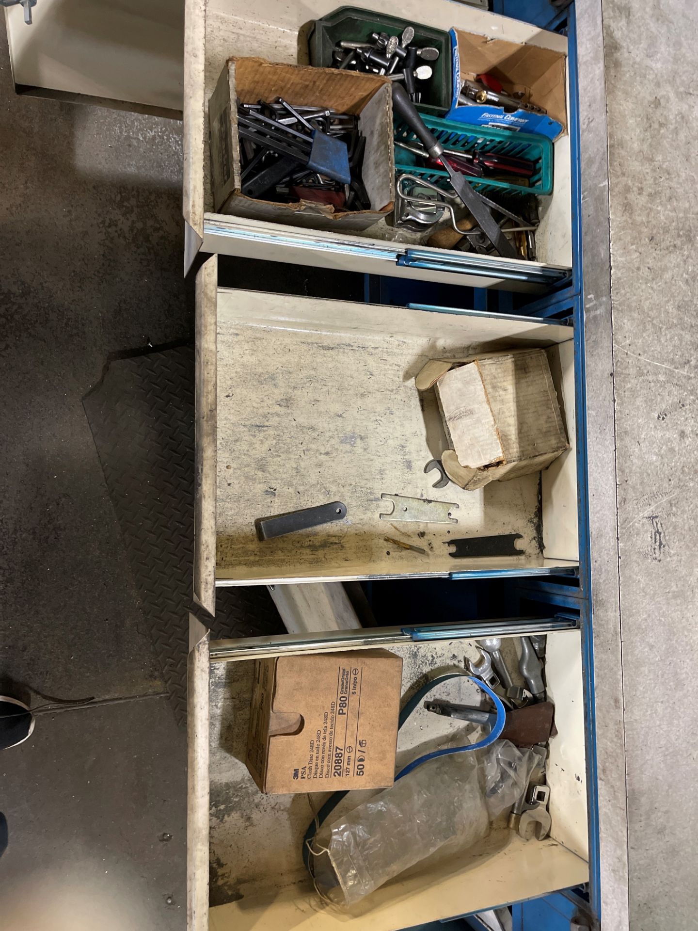 Lot of Misc Shop Tables, Cabinets, Rack - NO DRILL PRESS - Image 8 of 8