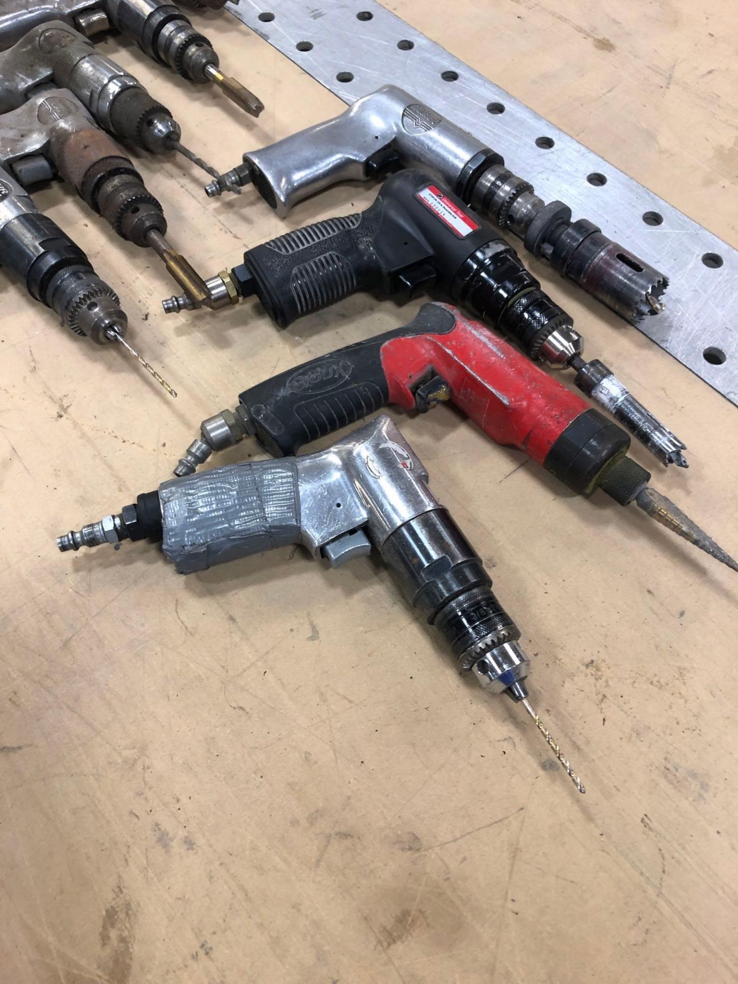 Lot of (9) Pneumatic Misc Drills - Image 6 of 6