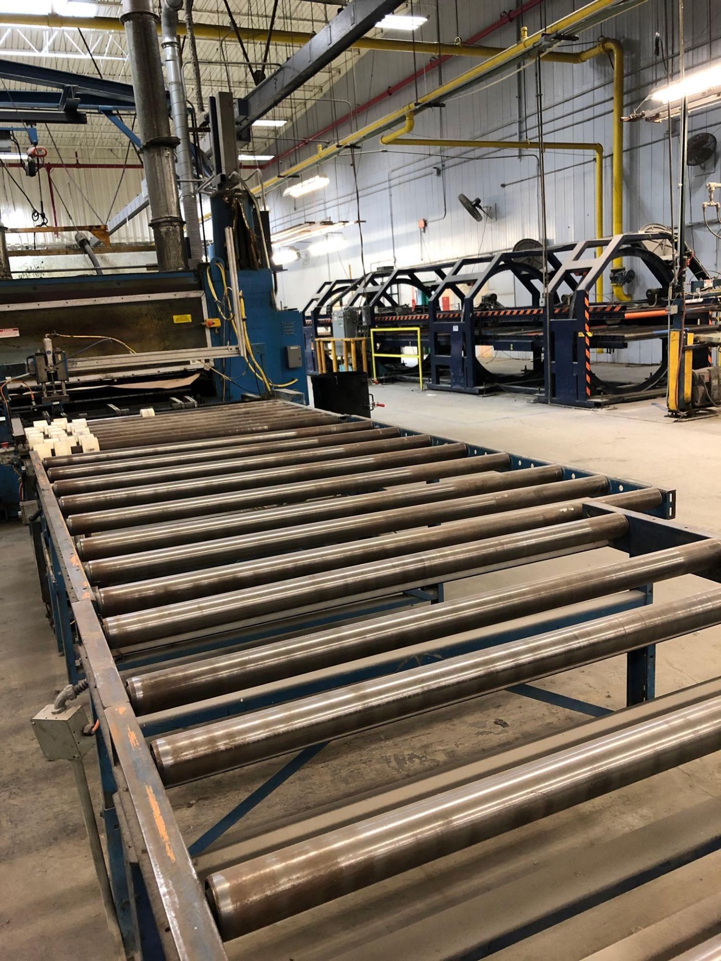 Lot of Roller Conveyor 55" Wide x 31' 9" Long 2-1/2" Roller Dia.Â  on 12" CC's 1 - Section 67" - Image 8 of 12