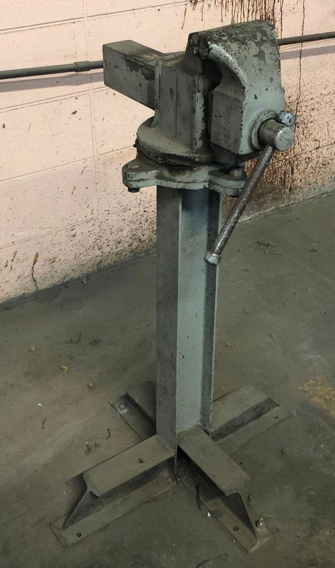 5" Bench Vise mounted on Steel Stand