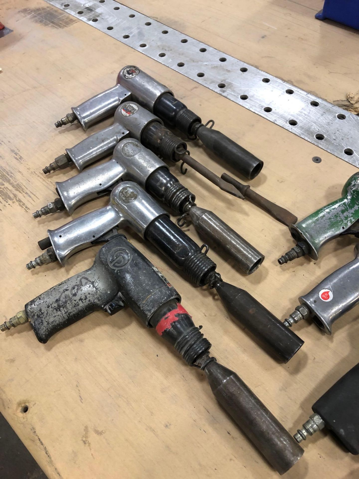 Lot of (9) Pneumatic Chisels - Image 4 of 6