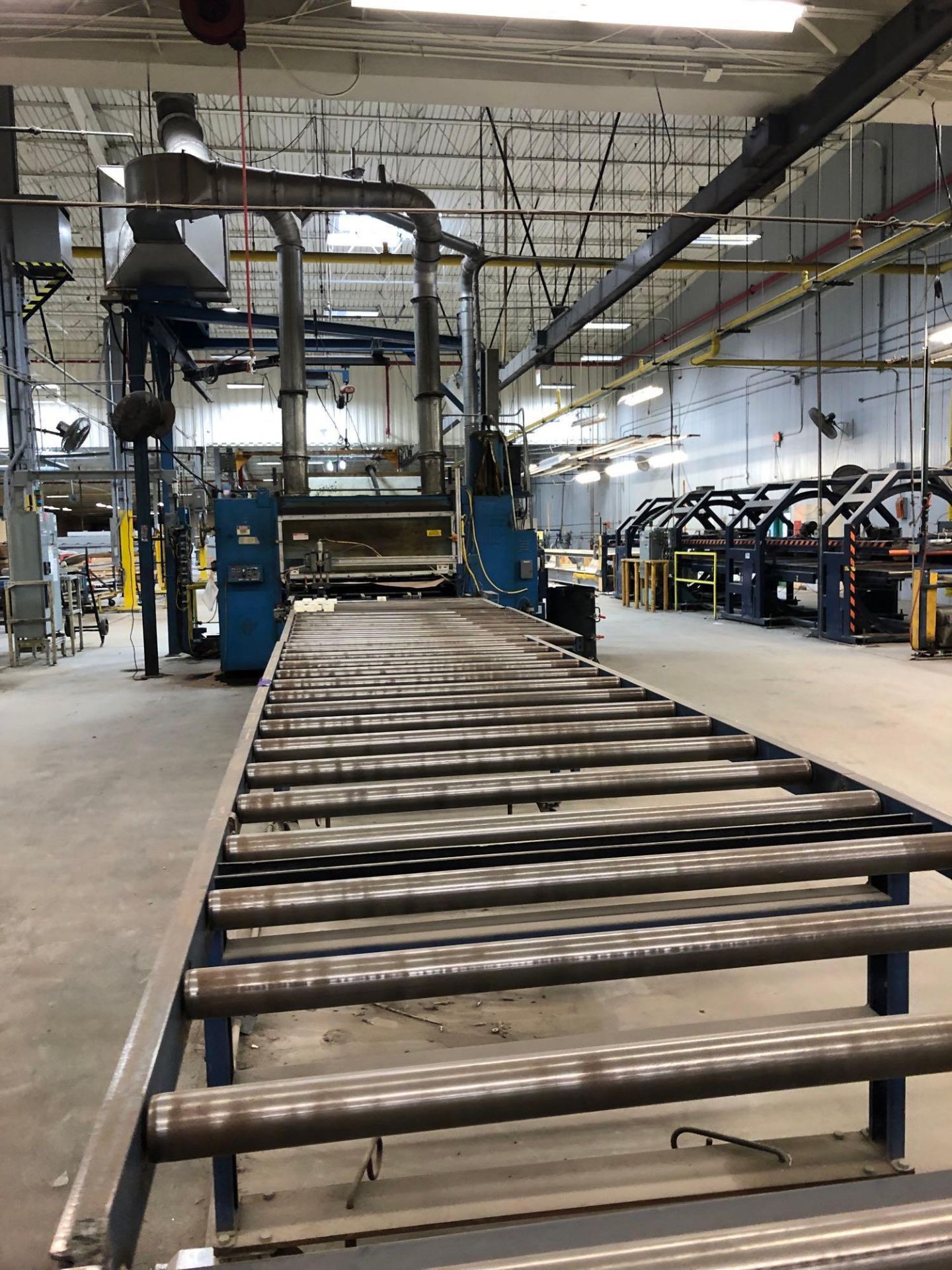 Lot of Roller Conveyor 55" Wide x 31' 9" Long 2-1/2" Roller Dia.Â  on 12" CC's 1 - Section 67" - Image 5 of 12
