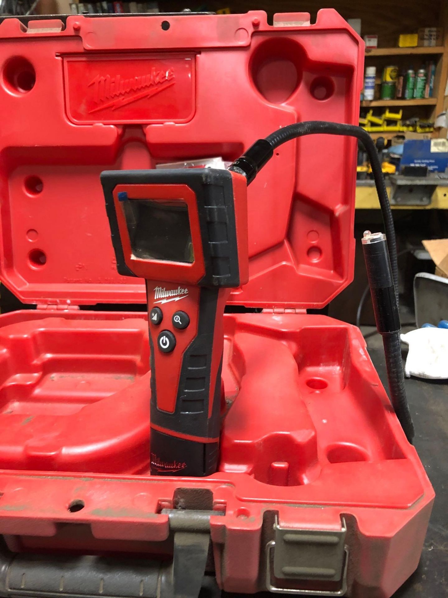 Milwaukee 2300-20 Spector 360 rotating Inspection Scope w/ Plastic case" - Image 2 of 4