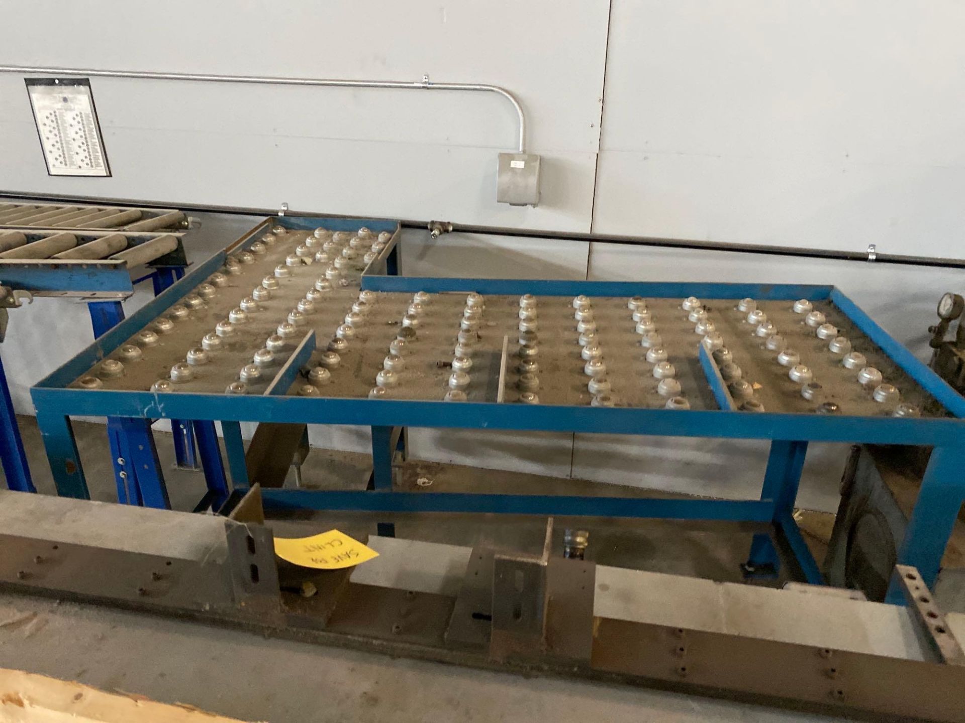 Lot of (5) Pcs. 4 - Roller Conveyors & 1 Roller Table - Image 3 of 4