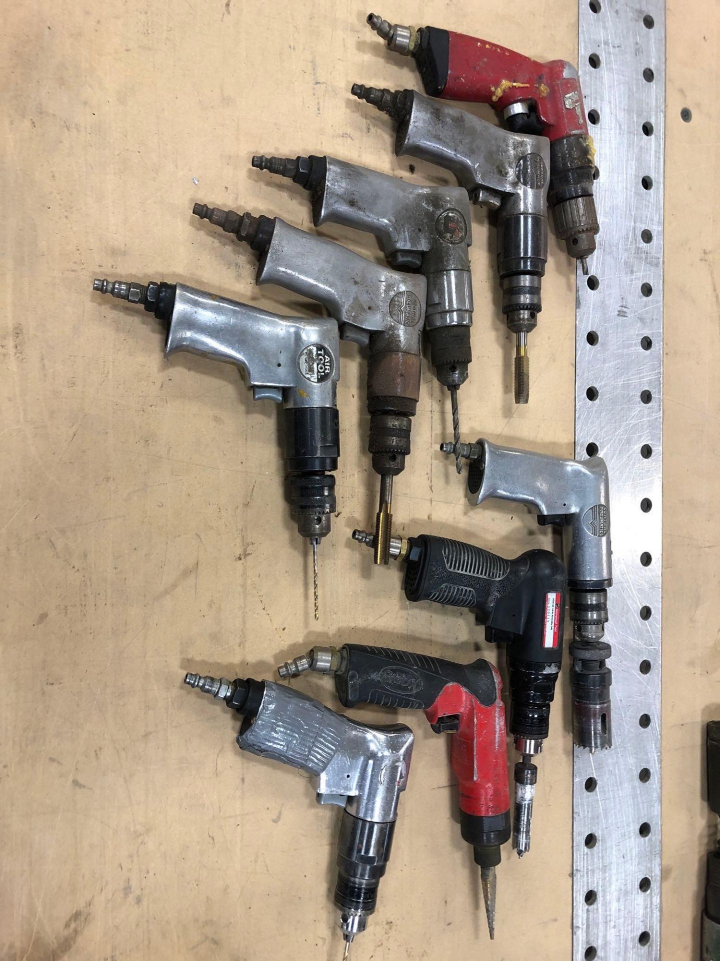 Lot of (9) Pneumatic Misc Drills - Image 2 of 6
