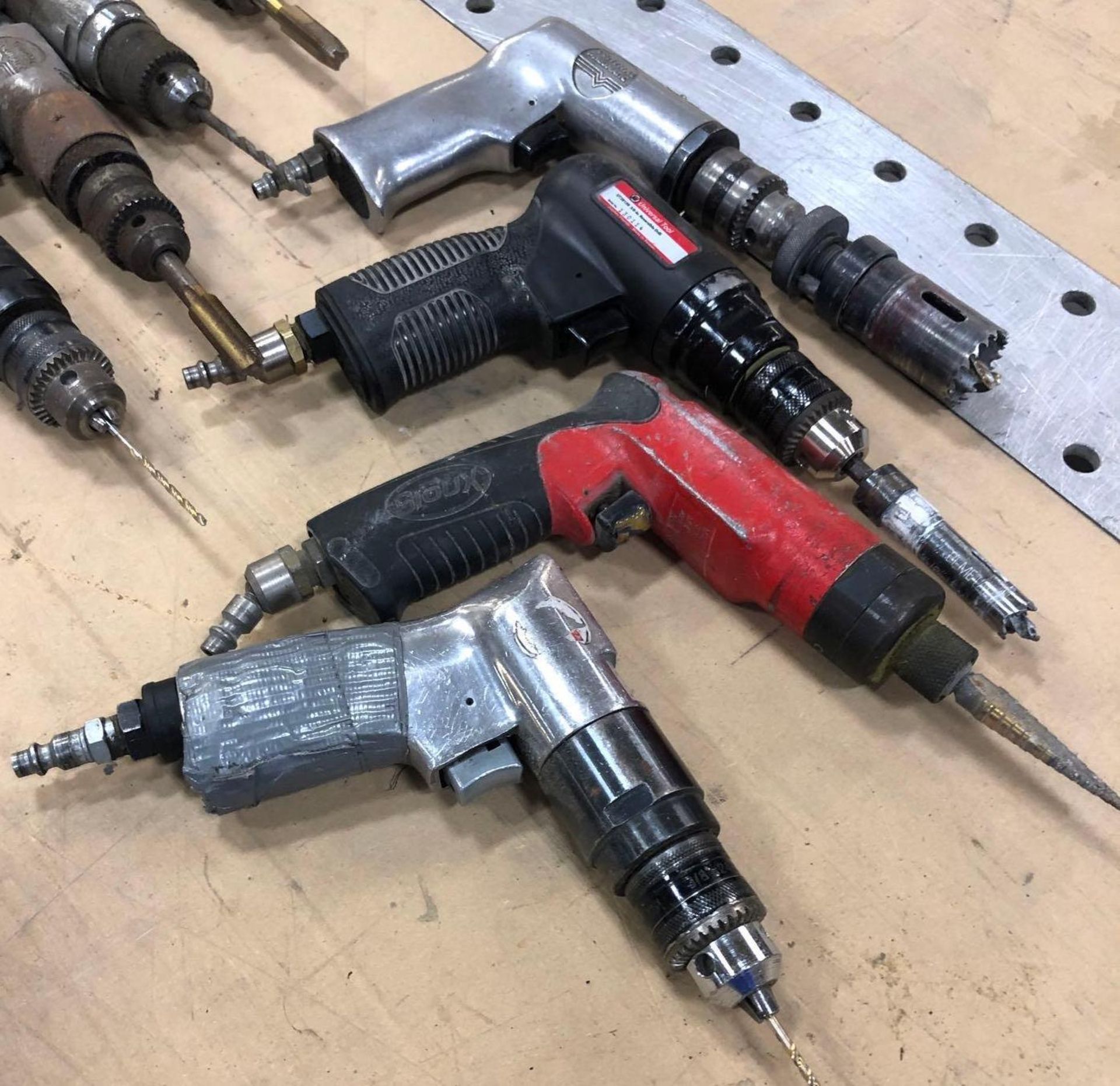 Lot of (9) Pneumatic Misc Drills - Image 5 of 6