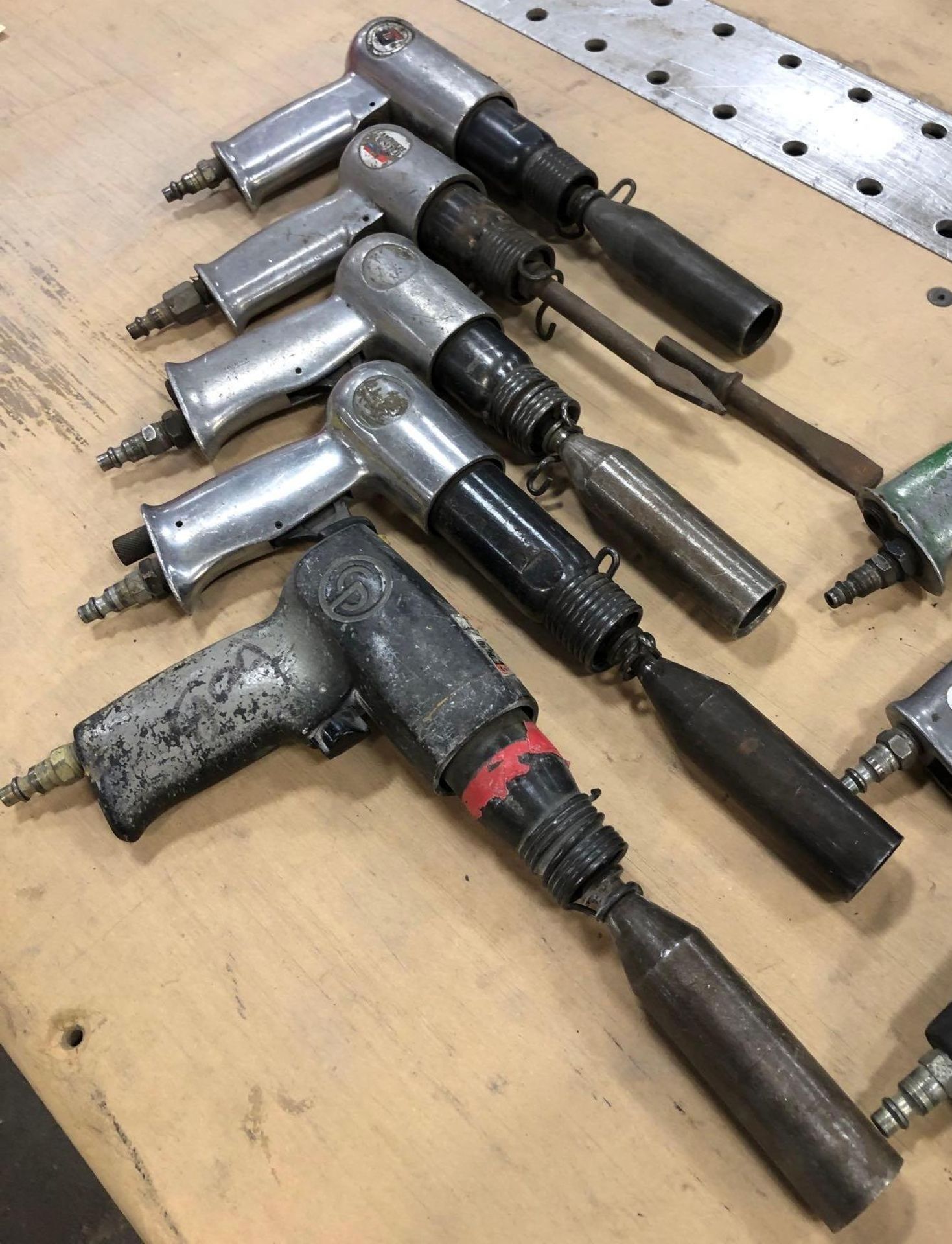 Lot of (9) Pneumatic Chisels - Image 3 of 6