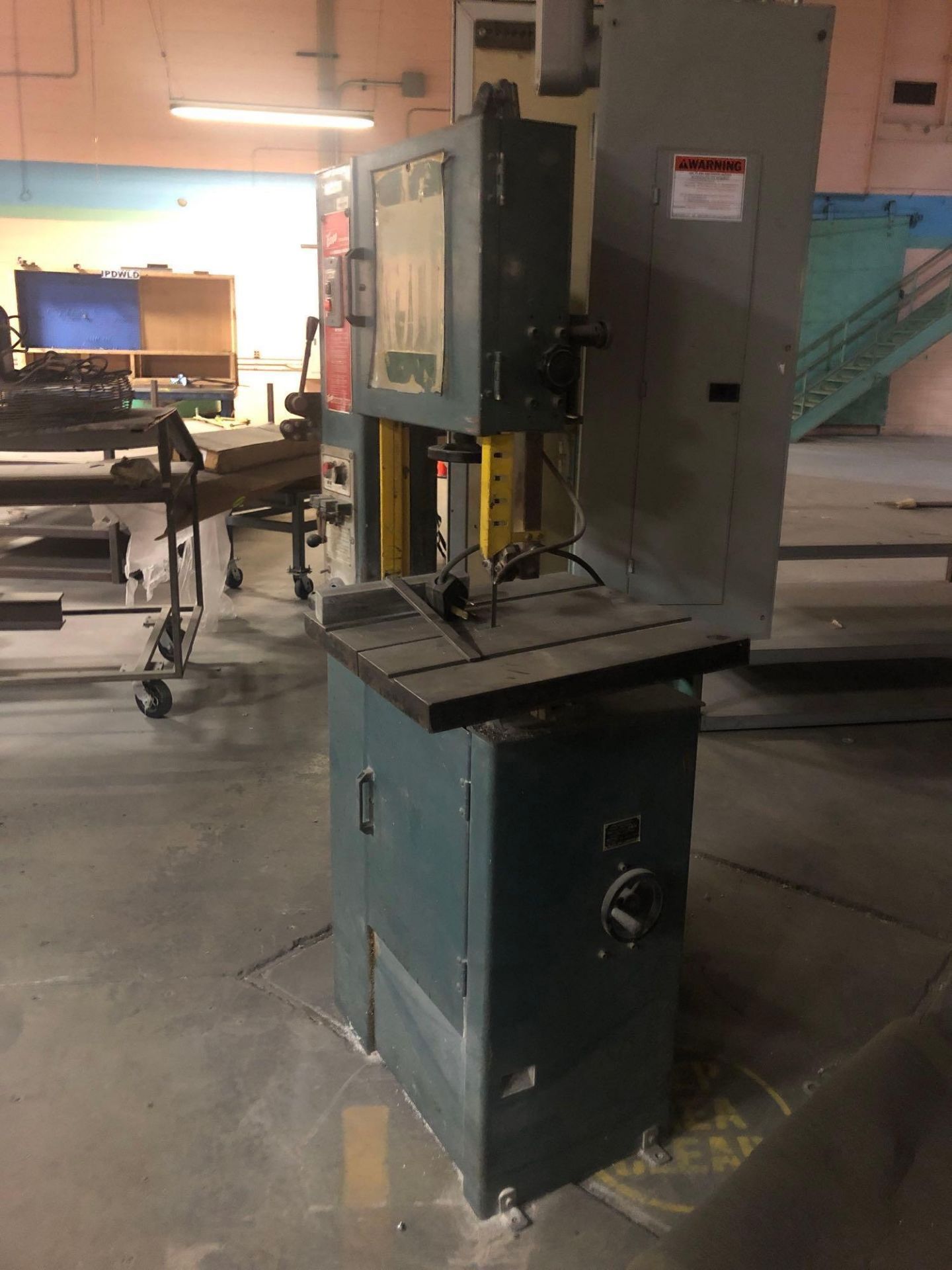 14" Enco #135-1545 Vertical Bandsaw - Image 2 of 5