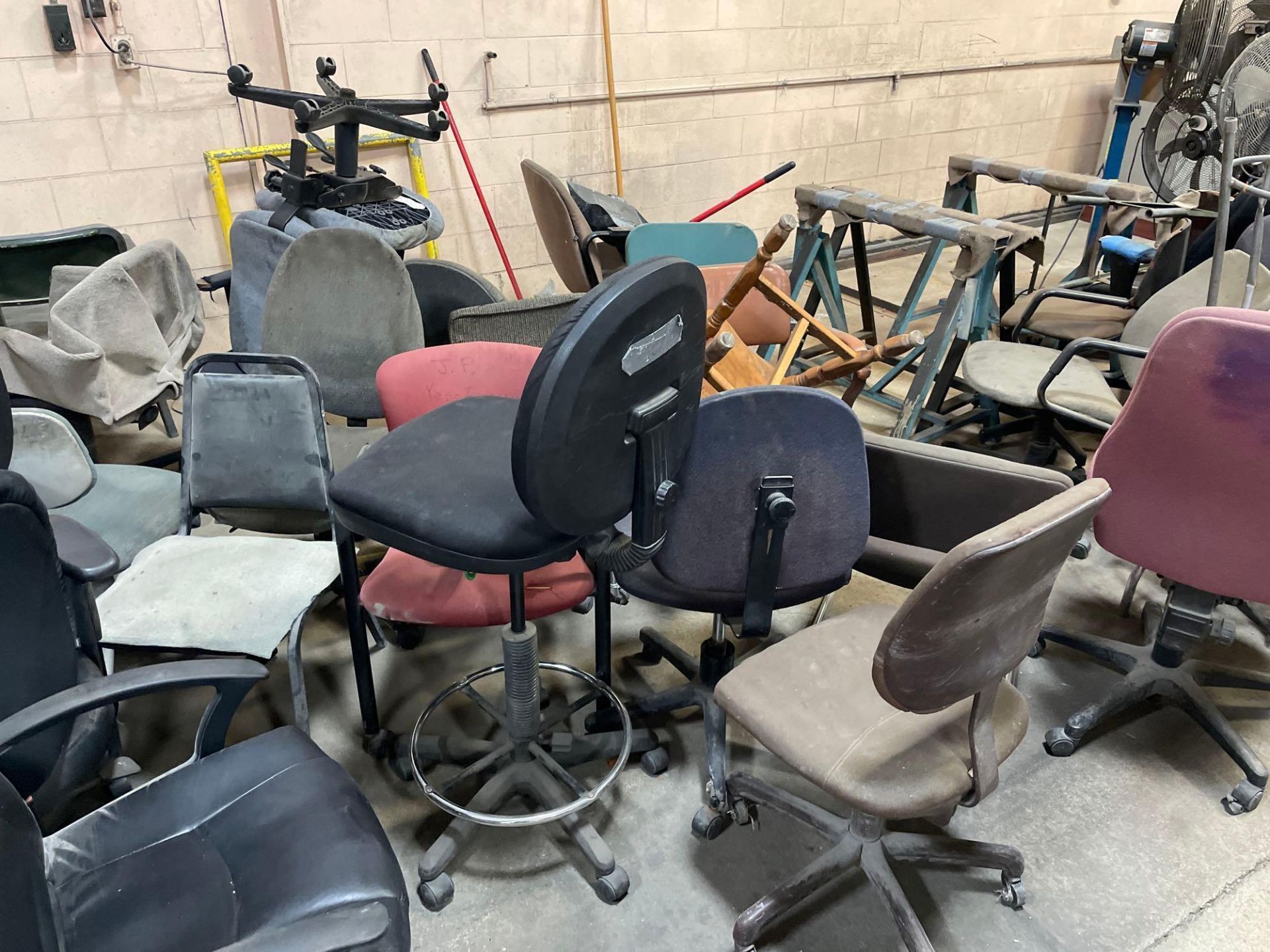 Large Lot of Misc Chairs - Image 8 of 9