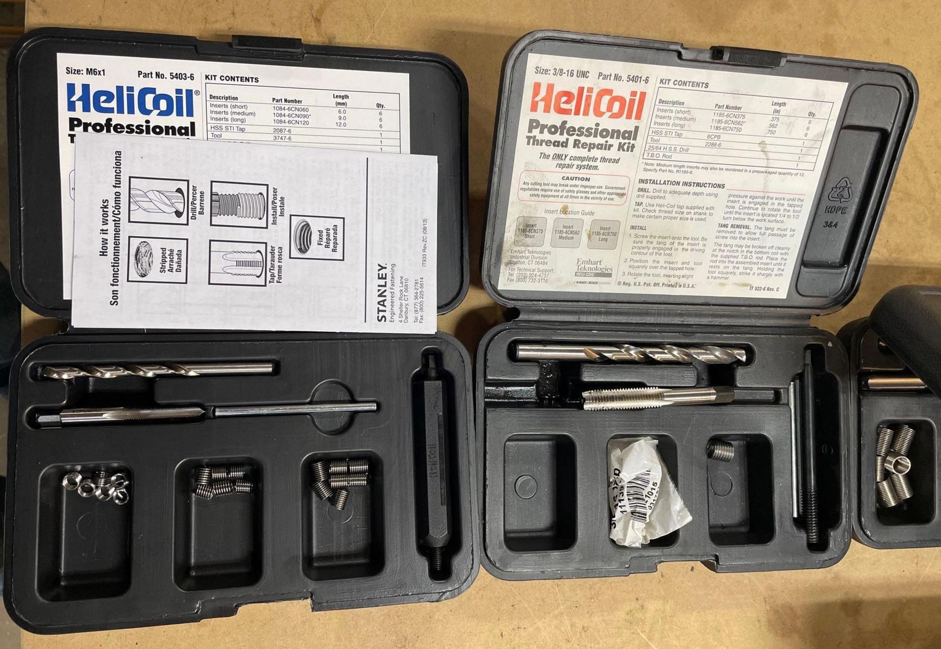 Lot of Helicoil Thread Repair Kits - Image 4 of 6