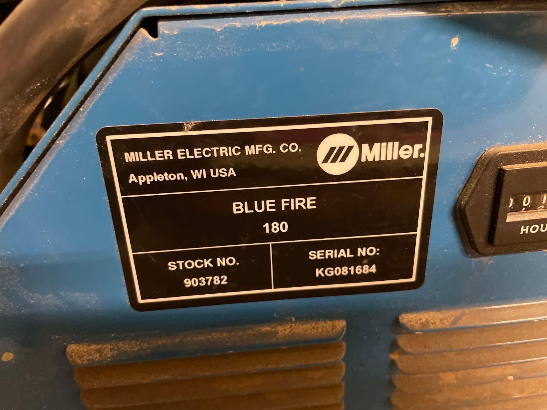 Miller BlueFire 180 Welder with Generator - Image 6 of 7