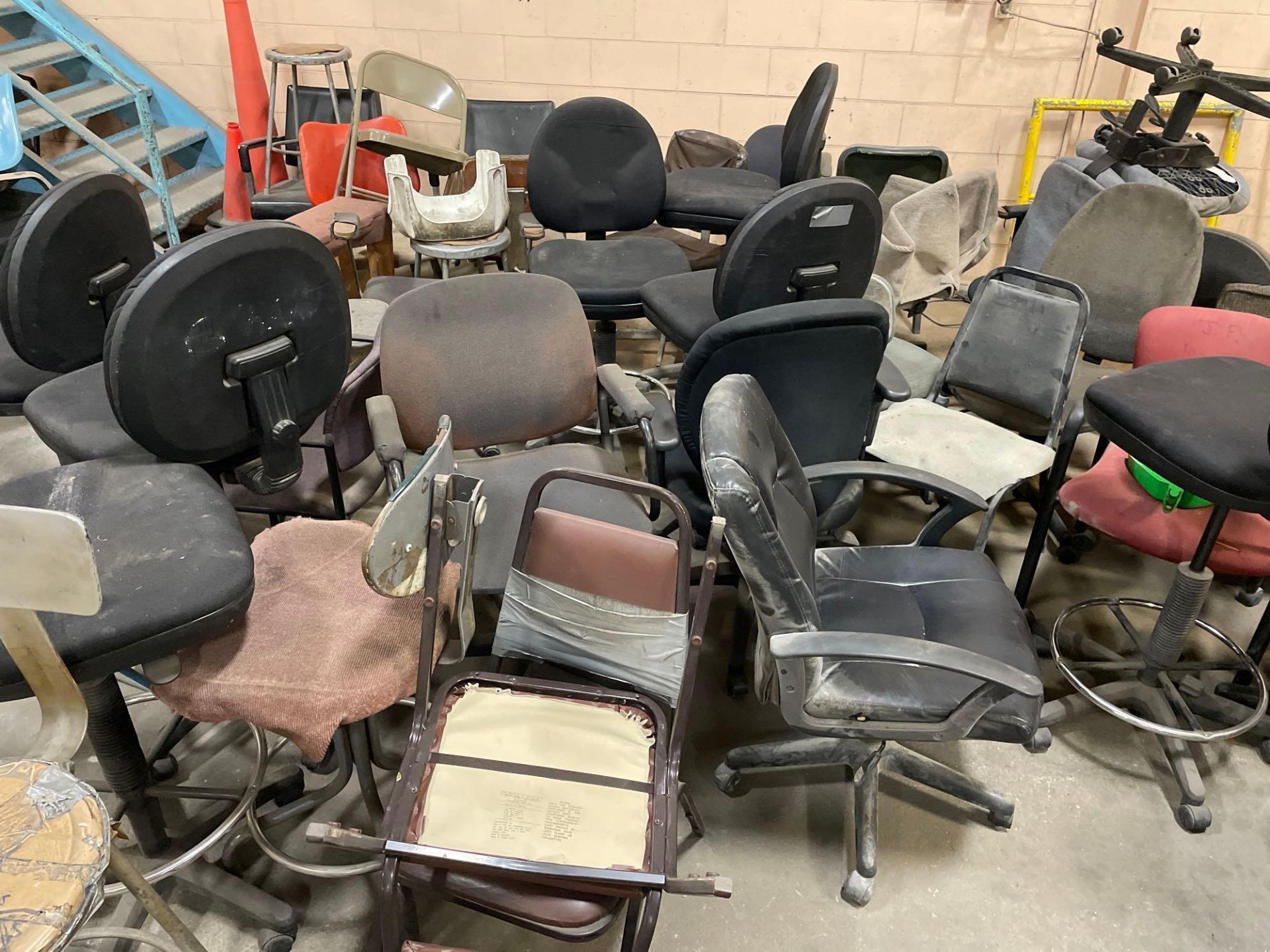 Large Lot of Misc Chairs - Image 7 of 9