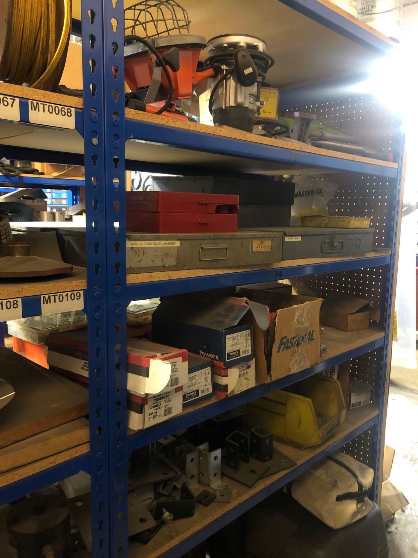 Contents on 3 Shelves of Racking & End of Shelving - Image 11 of 19