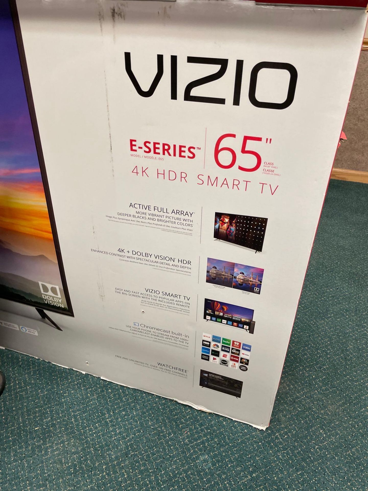 Vizio 65" TV with Stand and Remote - Image 6 of 6