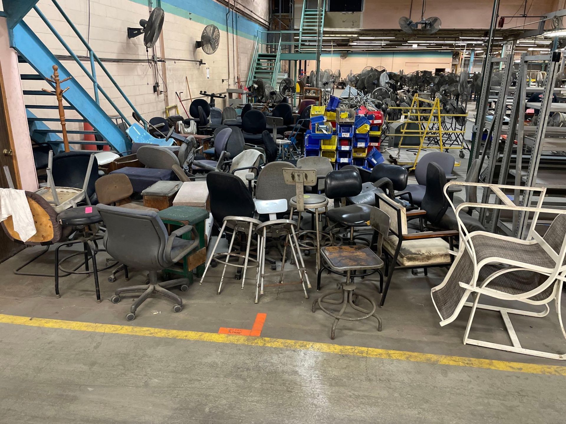 Large Lot of Misc Chairs