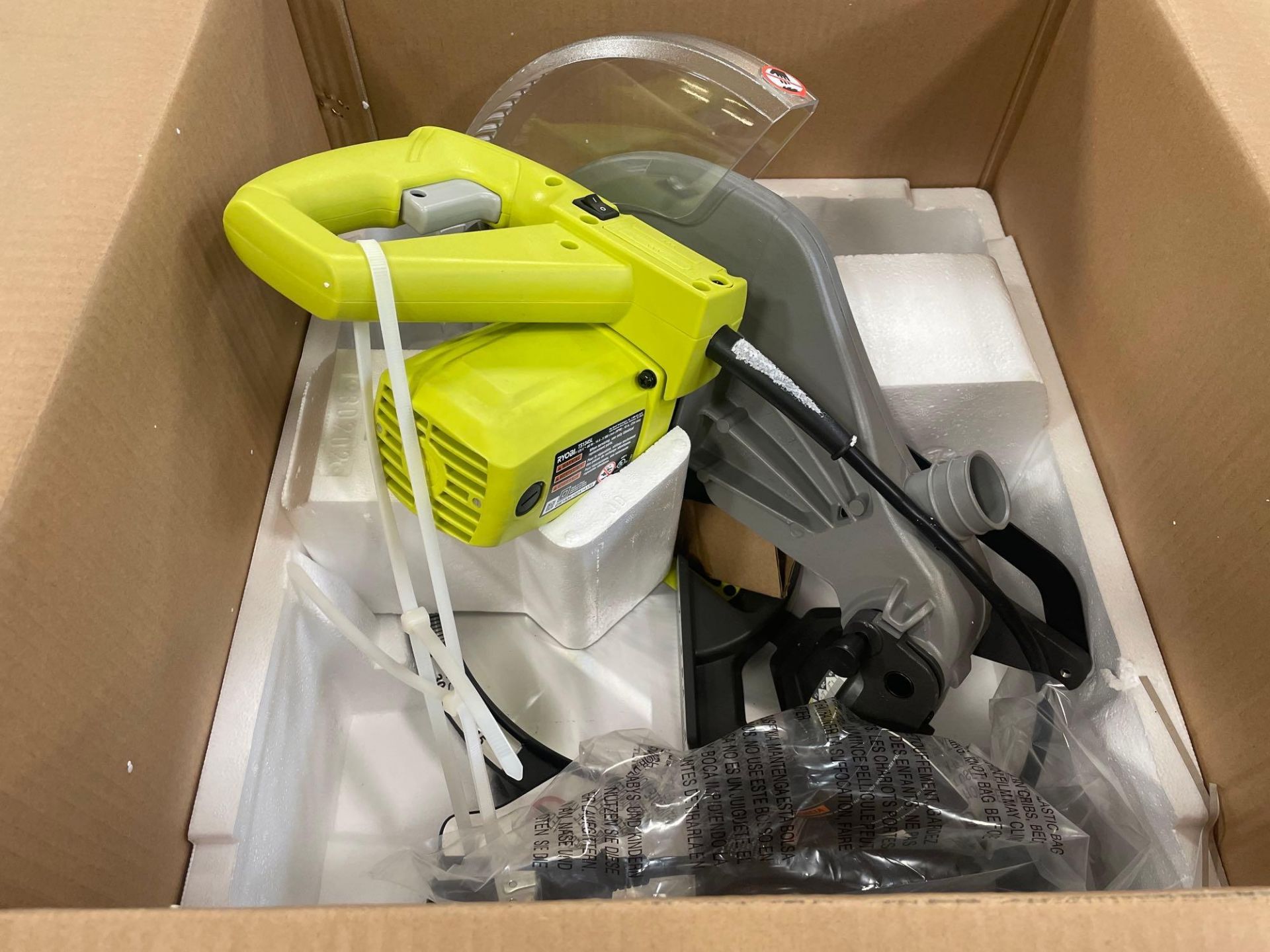 New Ryobi 10" Compound Miter Saw with Laser - Image 5 of 6