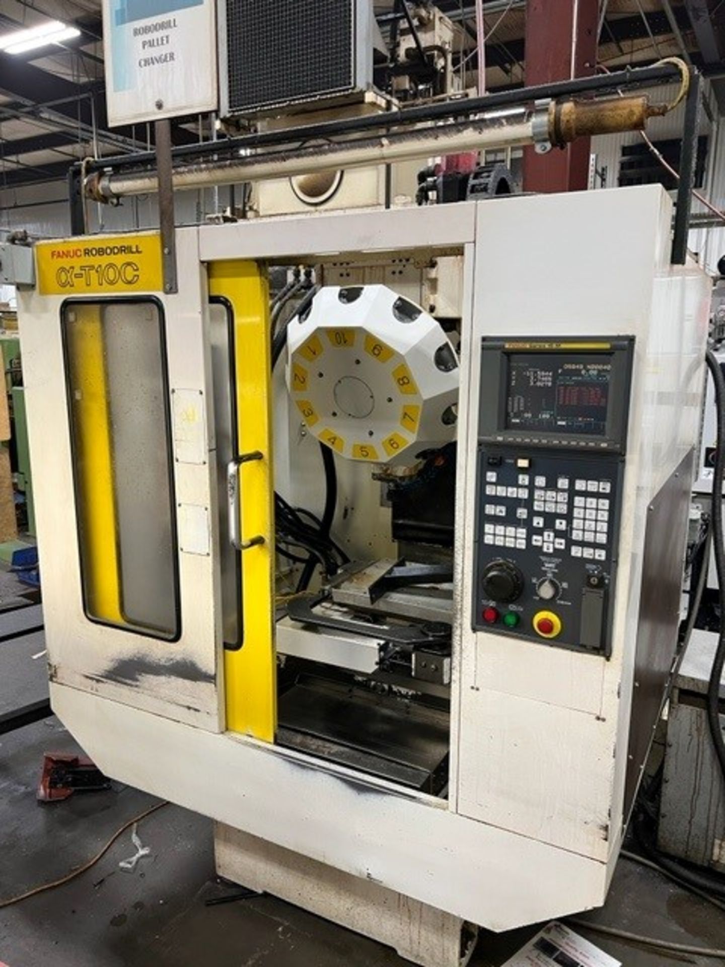 Fanuc Alpha-T10C Robodrill w/ Pallet System