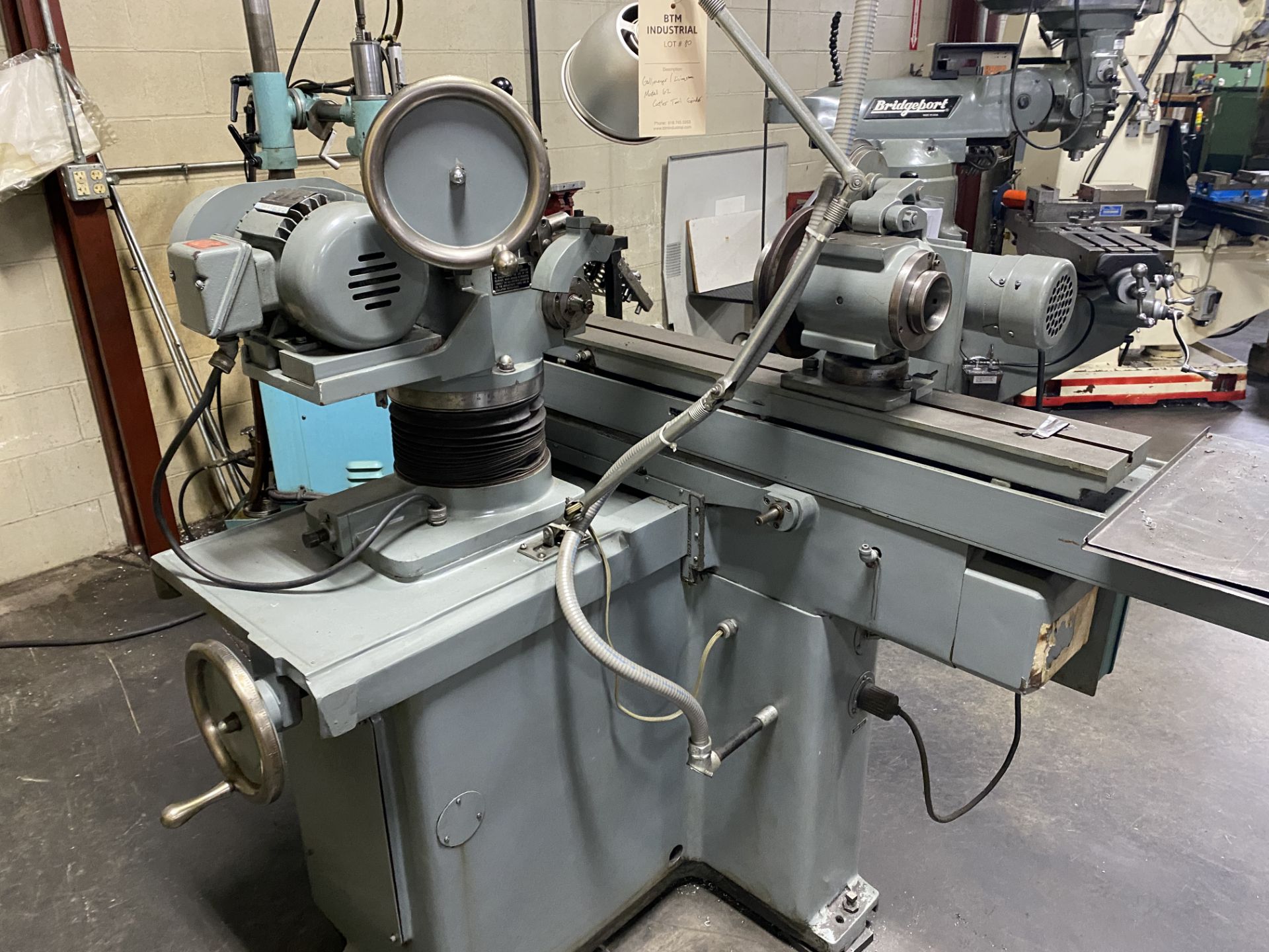 Gallmeyer/Livingston Model 62 Cutter Tool Grinder - Image 4 of 6