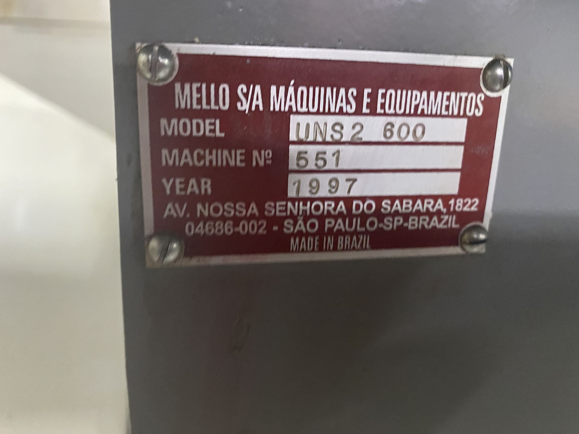 Mello UNS-2 Universal Cylinder Grinder - Image 3 of 6