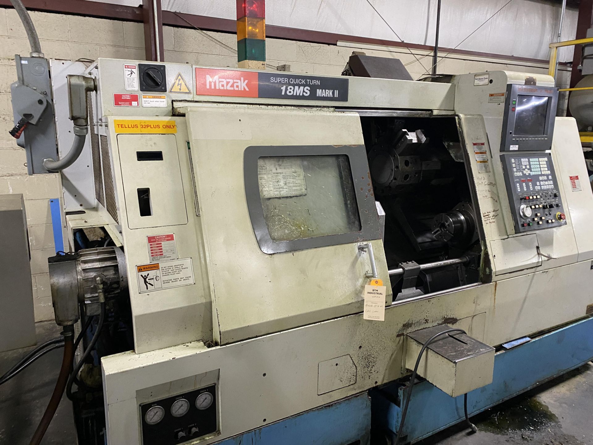 Mazak SQT18MS CNC Lathe