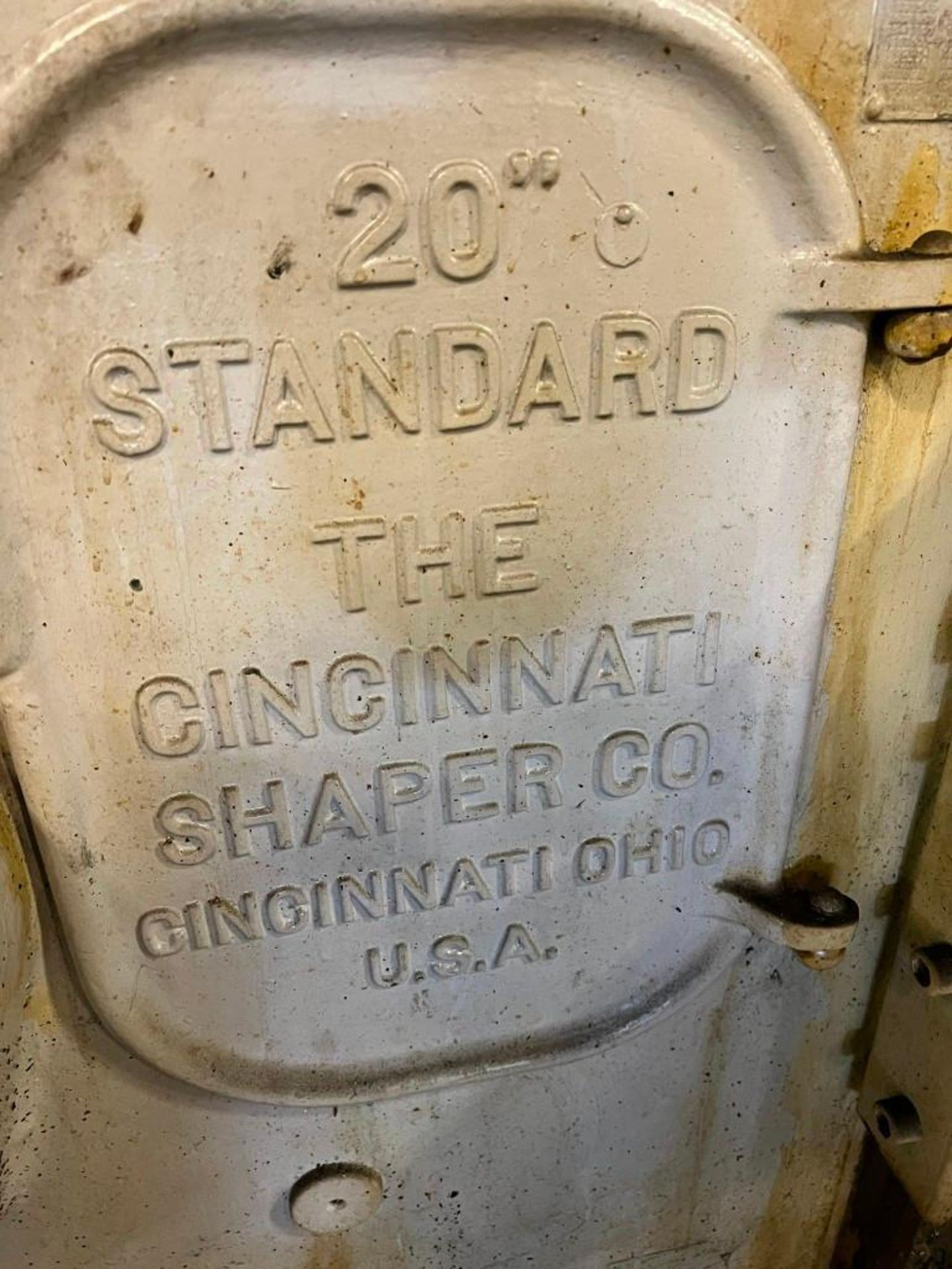 20" Cincinnati Standard Shaper - Image 8 of 8