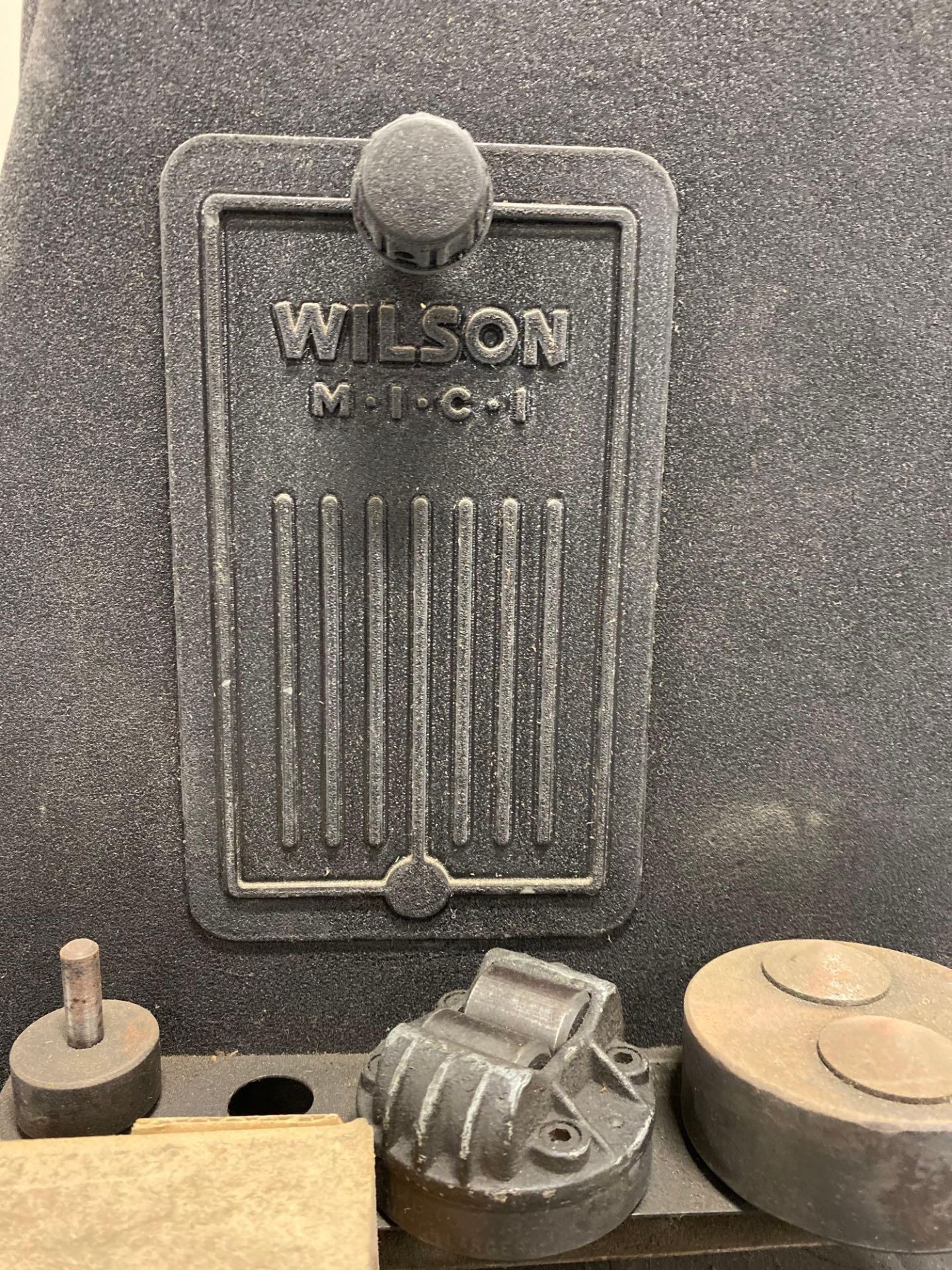 Wilson Model 4 TT BB Hardness Checker & Misc. Test Pieces - Image 4 of 11