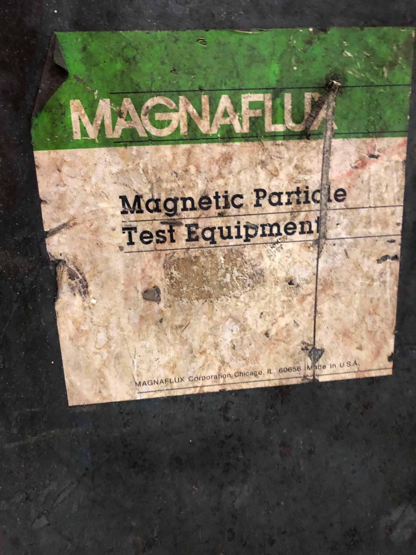 Magnaflux Magnetic Particle Test Equipment - Image 3 of 5