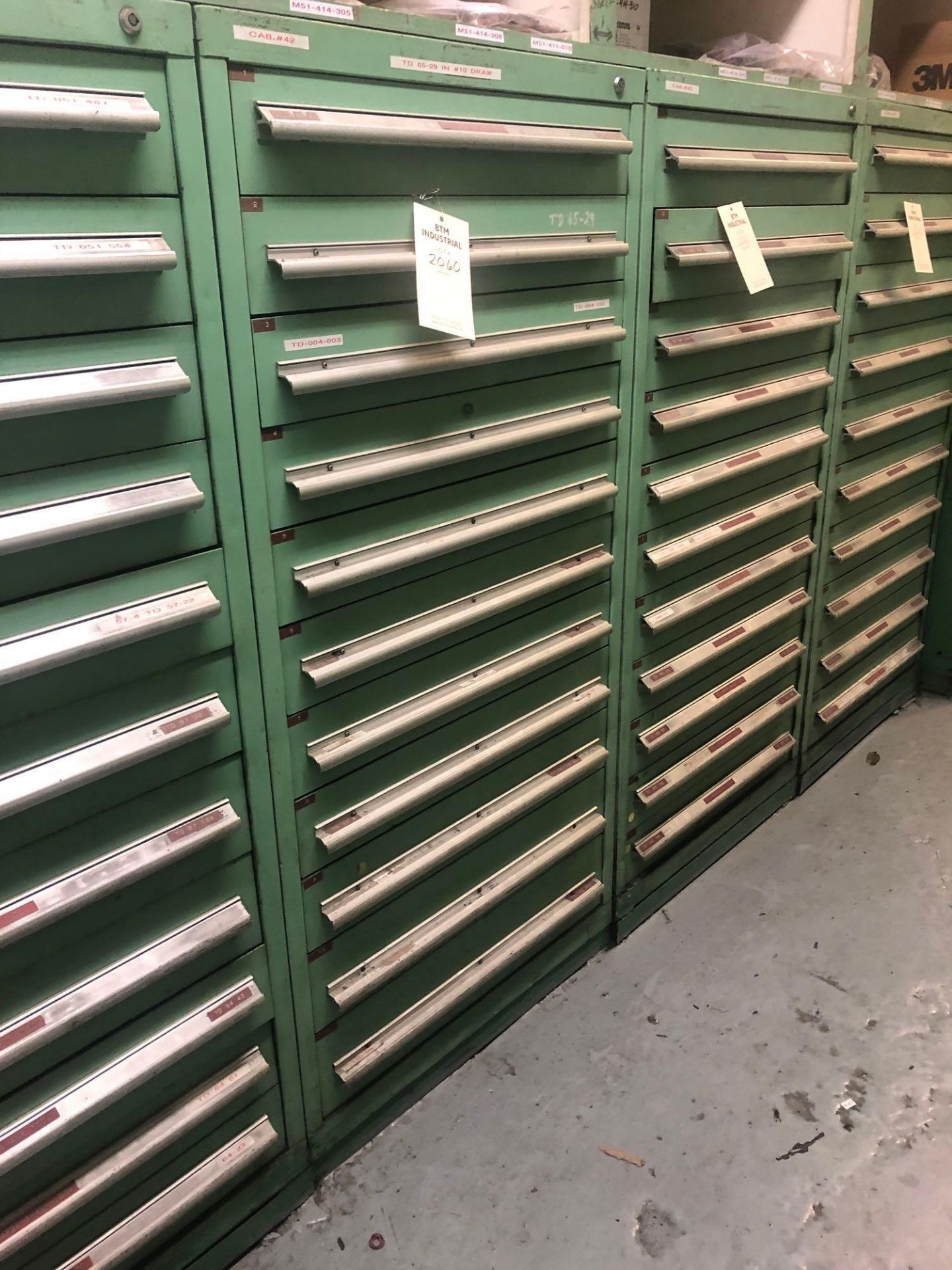 11 Drawer Nu-Era Cabinet, 30" x 28" x 61" H