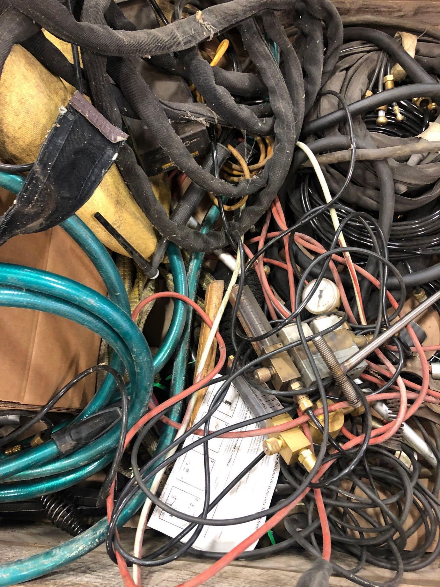 Lot of Welding Cables, meters, Face Shield & Misc Items - Image 4 of 5