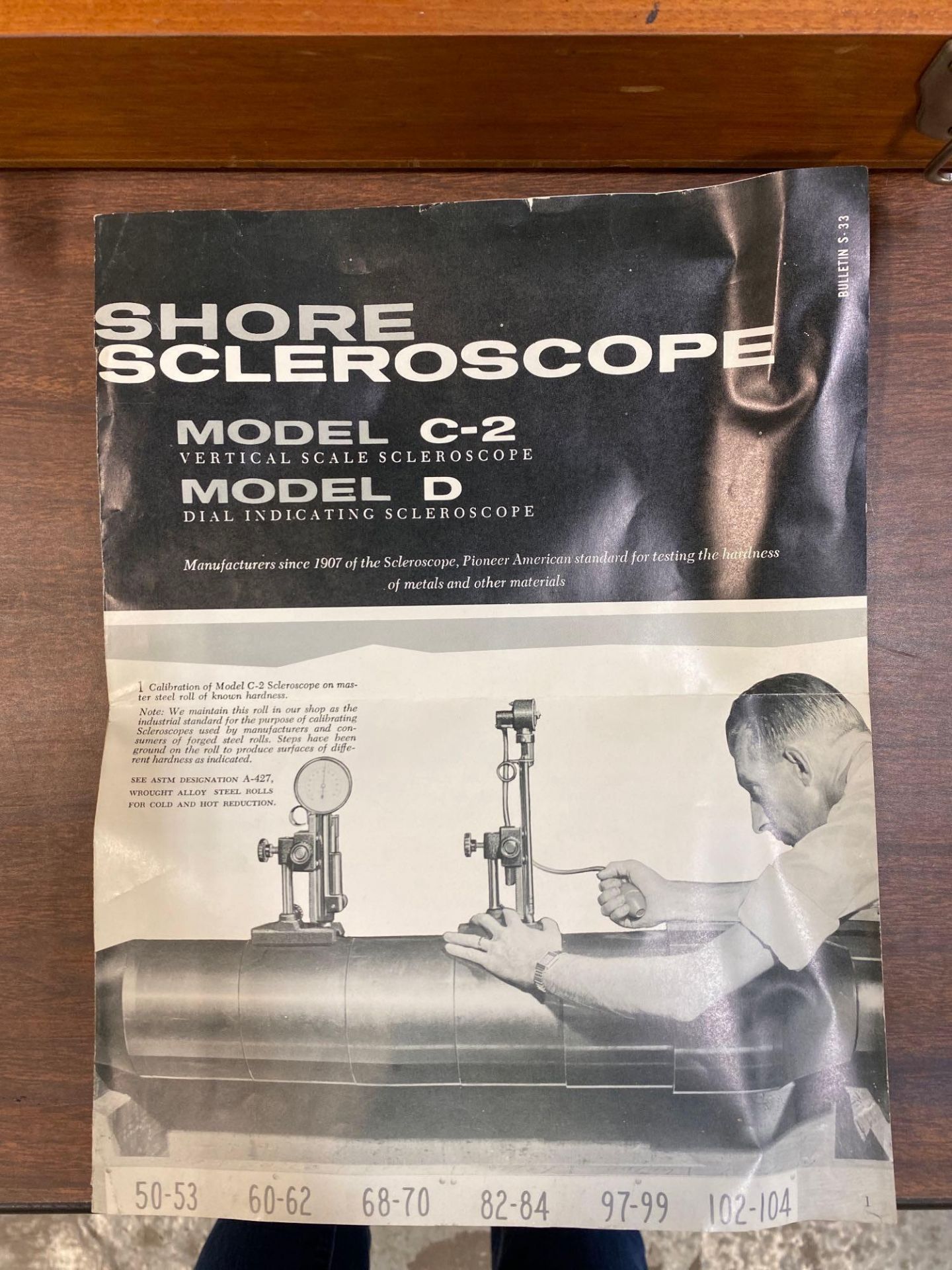 The Shore Instrument & Mfg. Co. Scleroscope & King Brinell Scope - Image 6 of 22