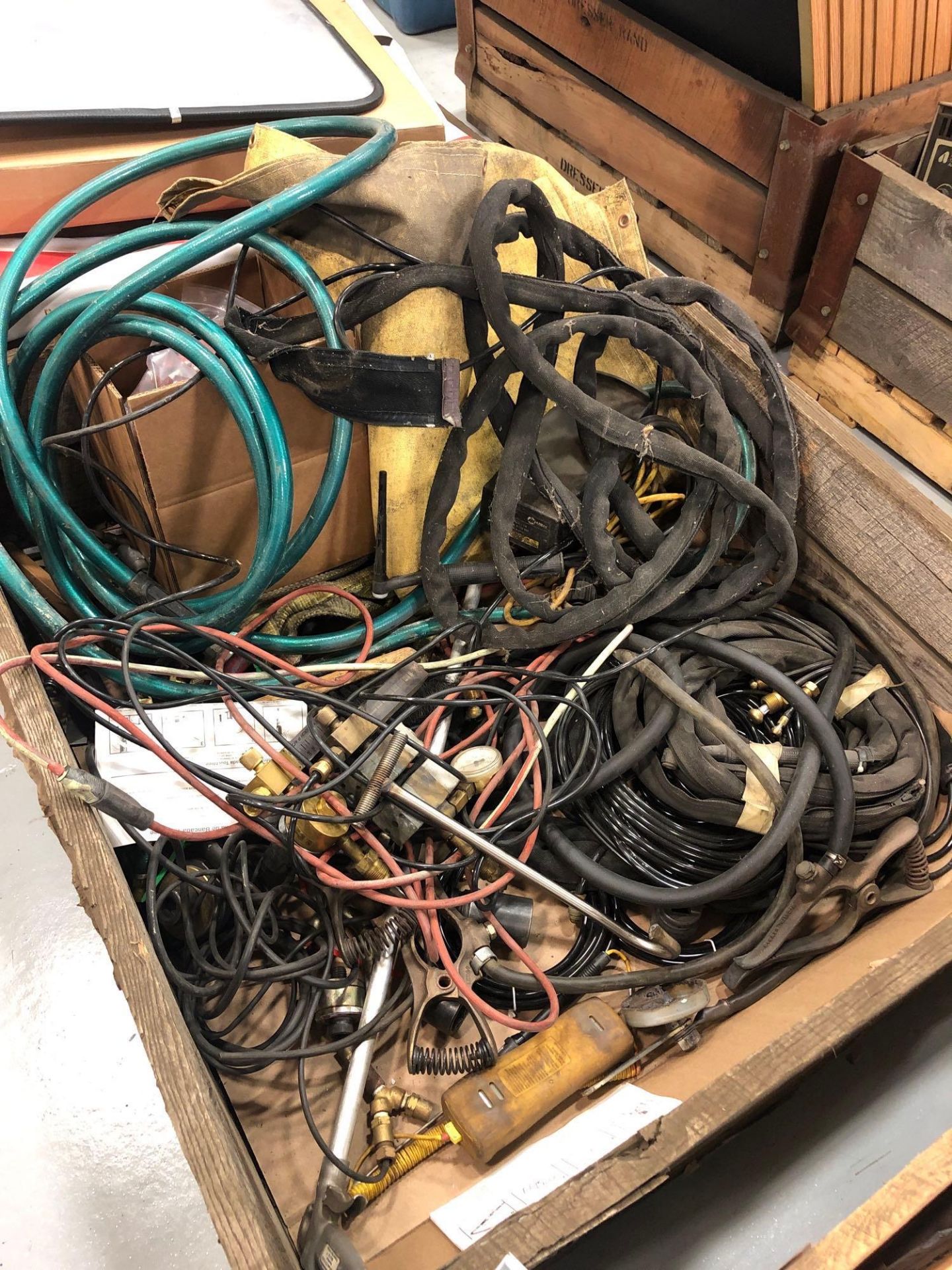 Lot of Welding Cables, meters, Face Shield & Misc Items - Image 2 of 5