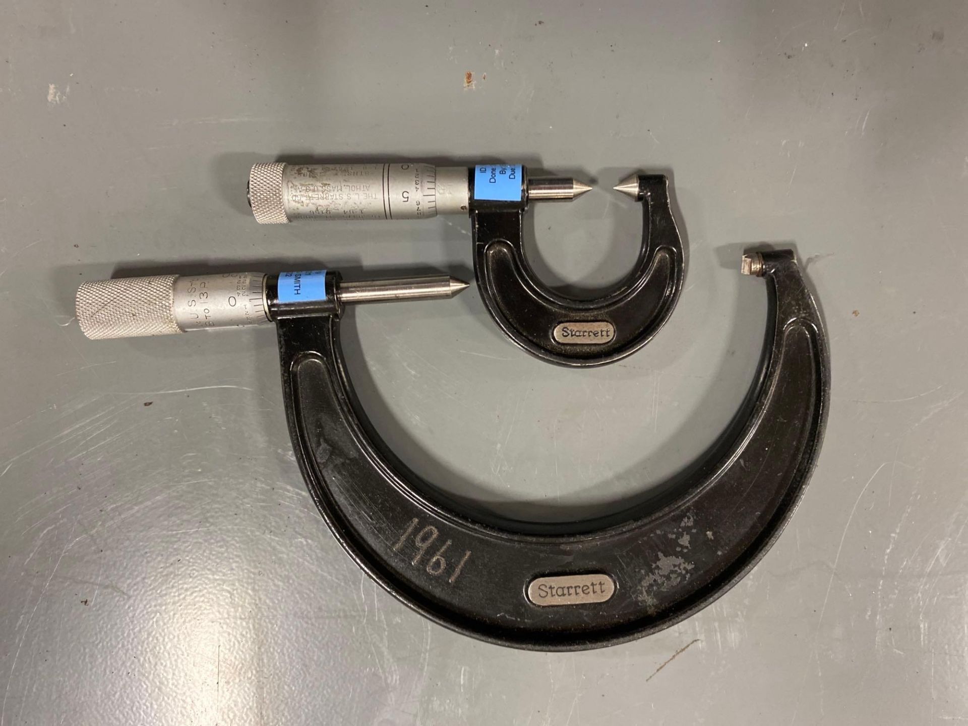 Lot of (2) Blade Micrometers, (2) Thread Micrometers, (2) Outside Diameter Mics - Image 6 of 14